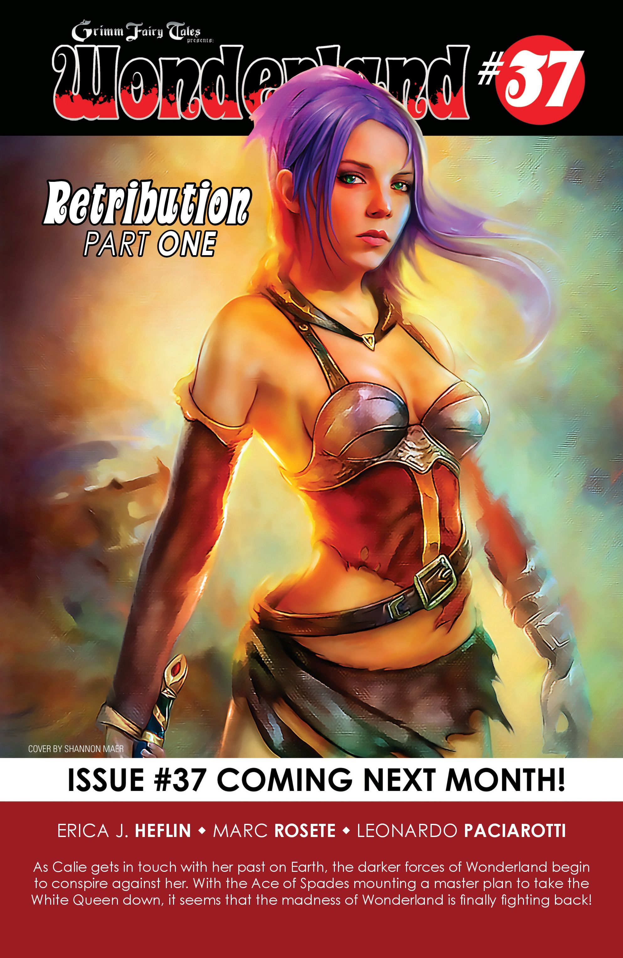 Read online Grimm Fairy Tales presents Wonderland comic -  Issue #36 - 24