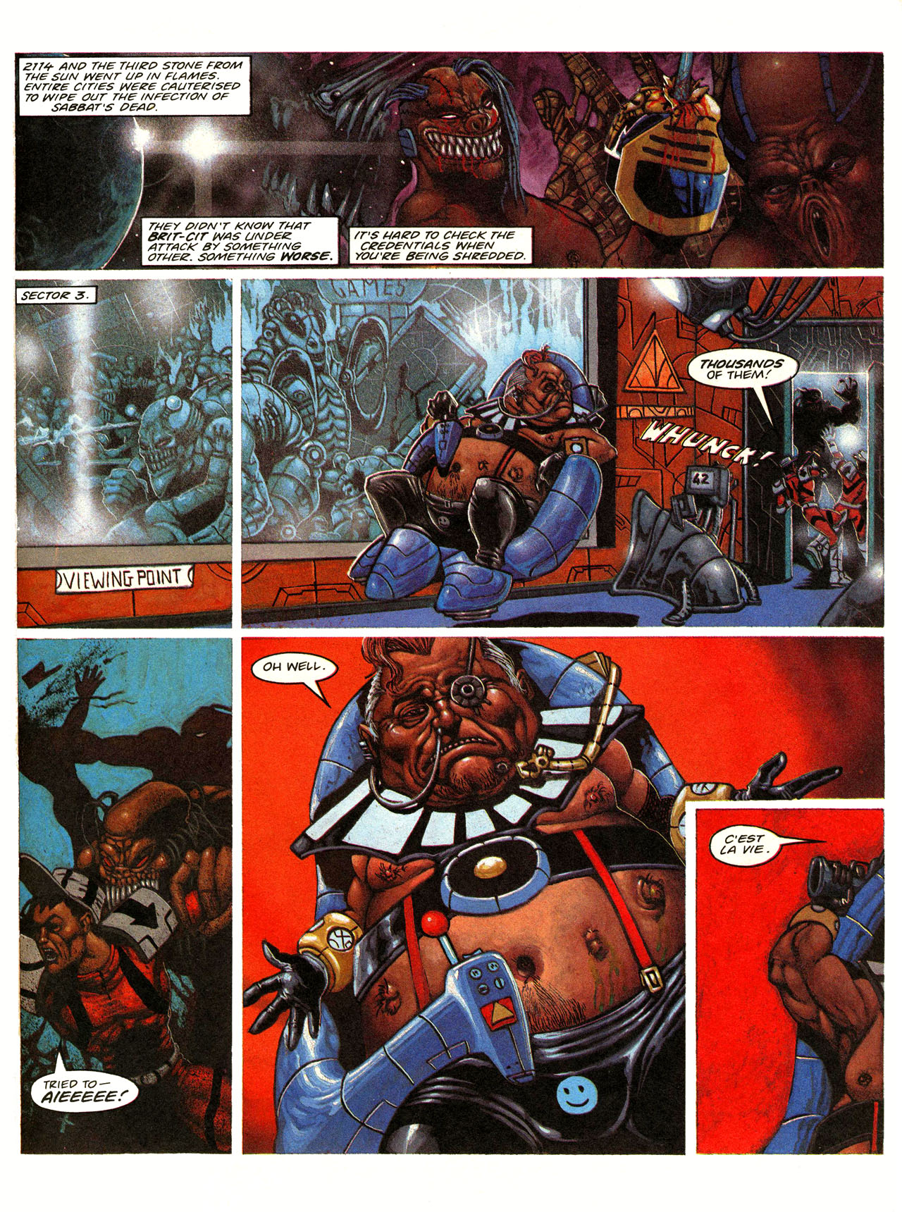 Read online Judge Dredd: The Megazine (vol. 2) comic -  Issue #69 - 47