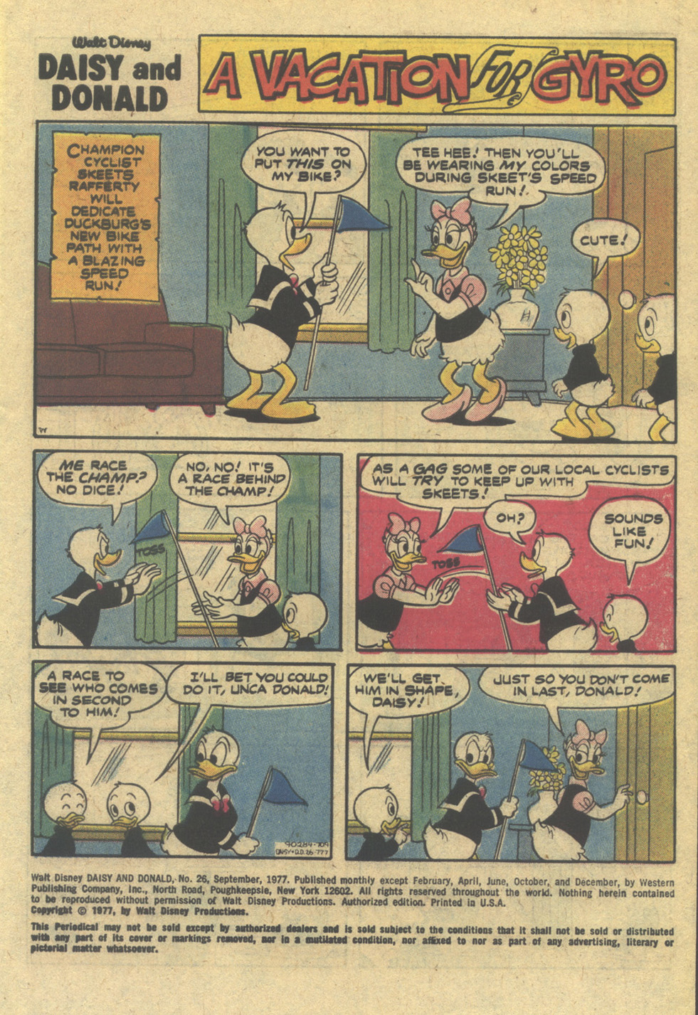 Read online Walt Disney Daisy and Donald comic -  Issue #26 - 3
