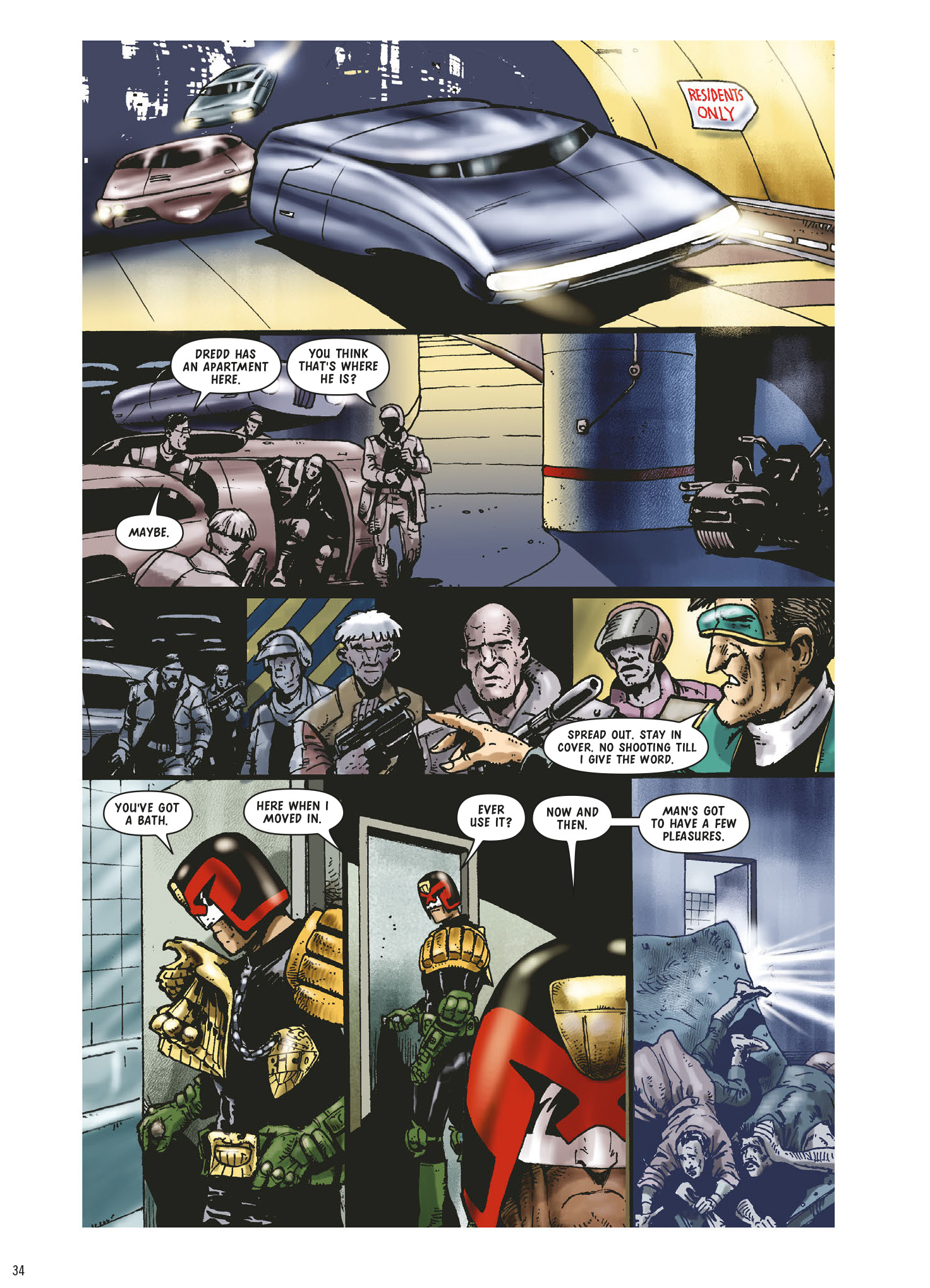 Read online Judge Dredd: The Complete Case Files comic -  Issue # TPB 35 (Part 1) - 36
