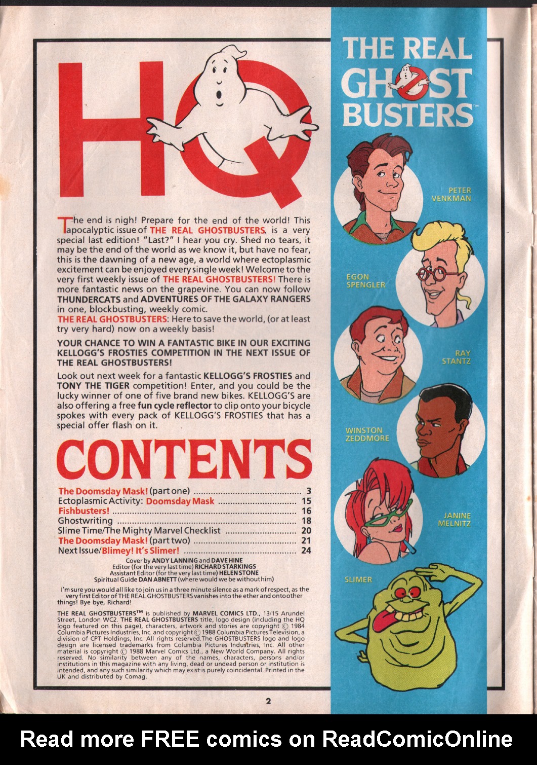 Read online The Real Ghostbusters comic -  Issue #14 - 2