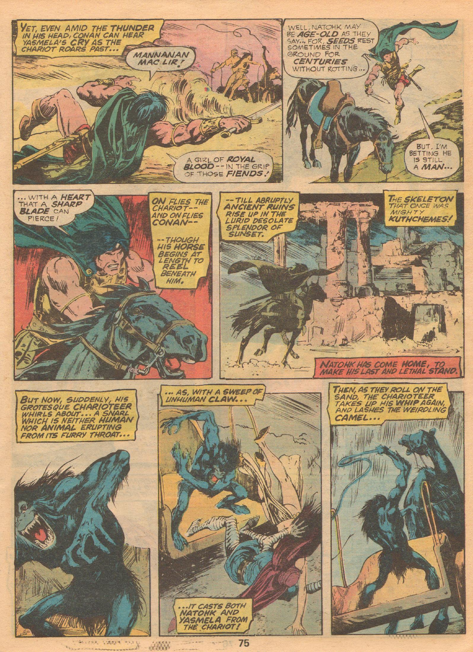 Read online Marvel Treasury Edition comic -  Issue #15 - 77