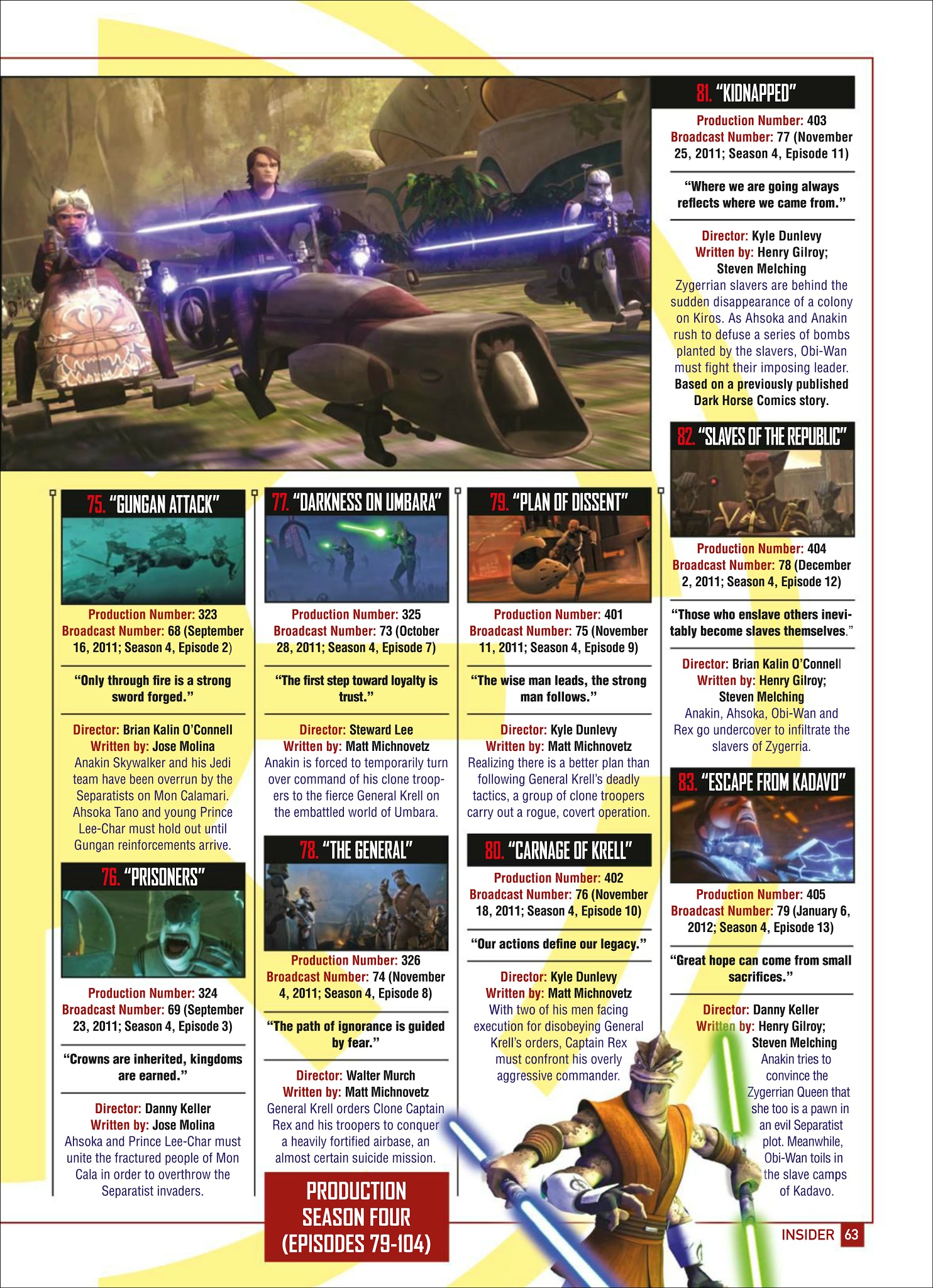 Read online Star Wars Insider 2018 Special Edition comic -  Issue # TPB - 63