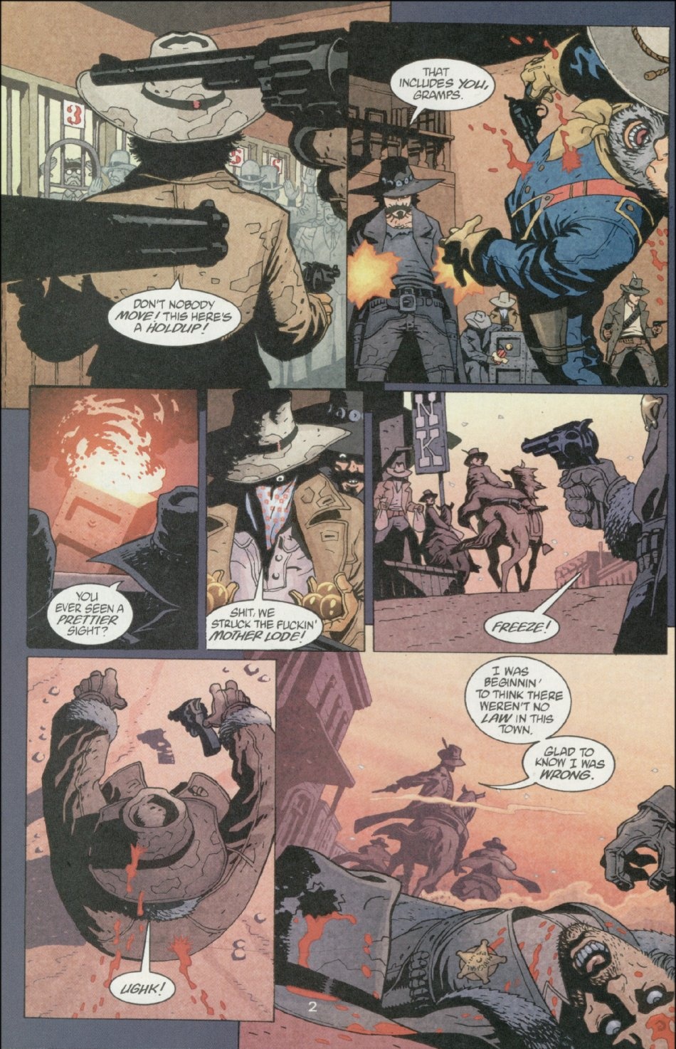 Read online Weird Western Tales (2001) comic -  Issue #2 - 5