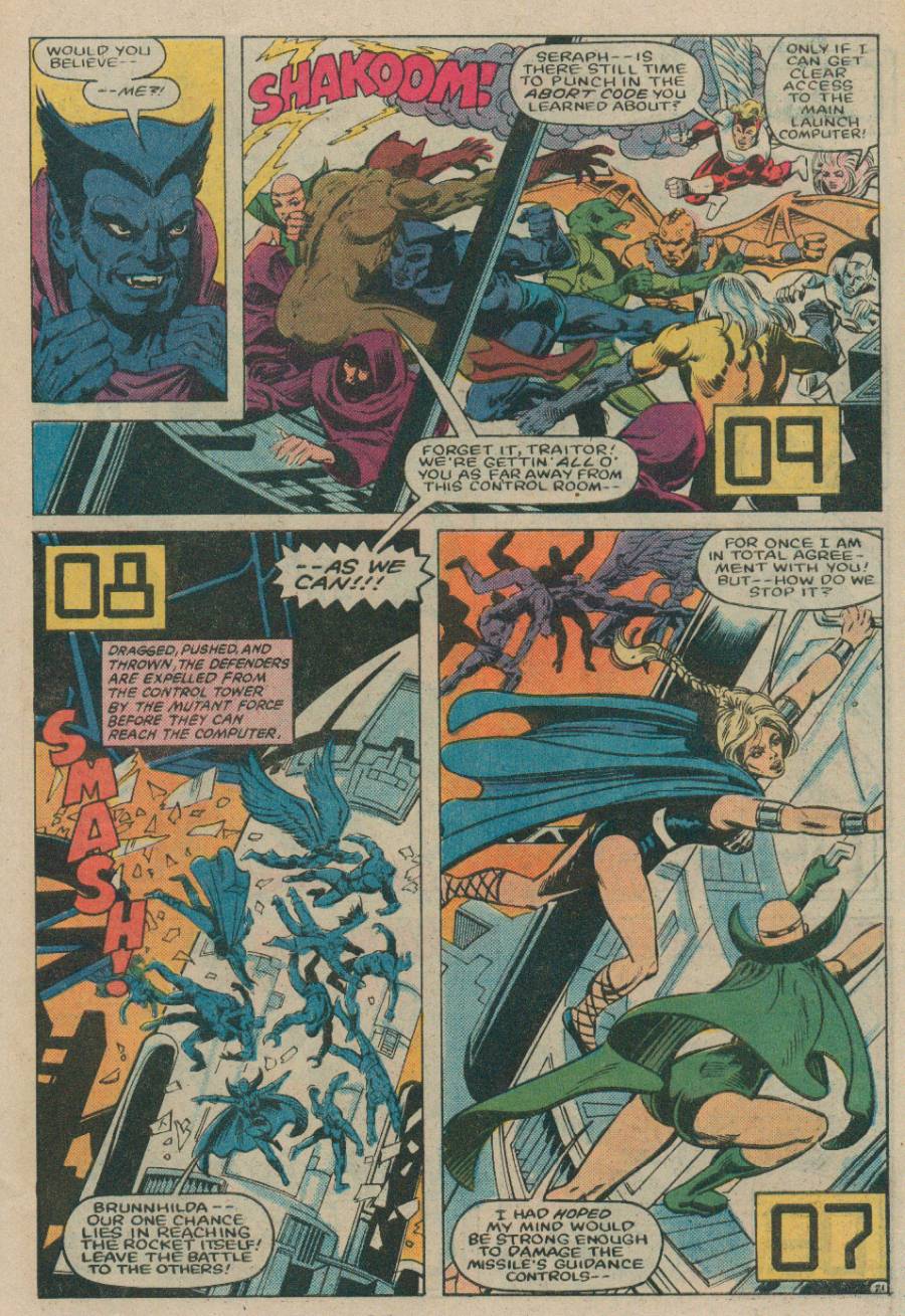 Read online The Defenders (1972) comic -  Issue #129 - 22