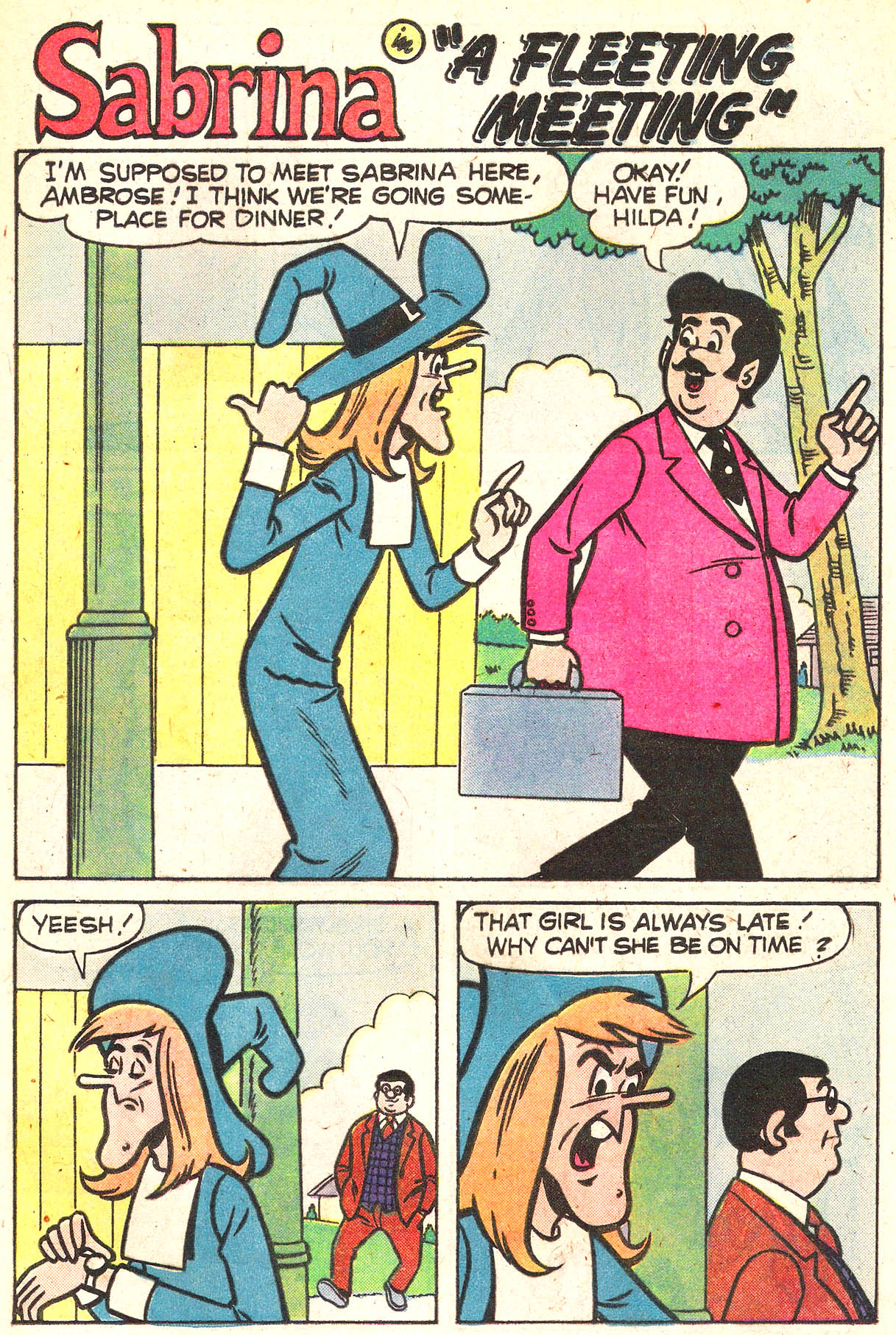 Read online Sabrina The Teenage Witch (1971) comic -  Issue #55 - 13