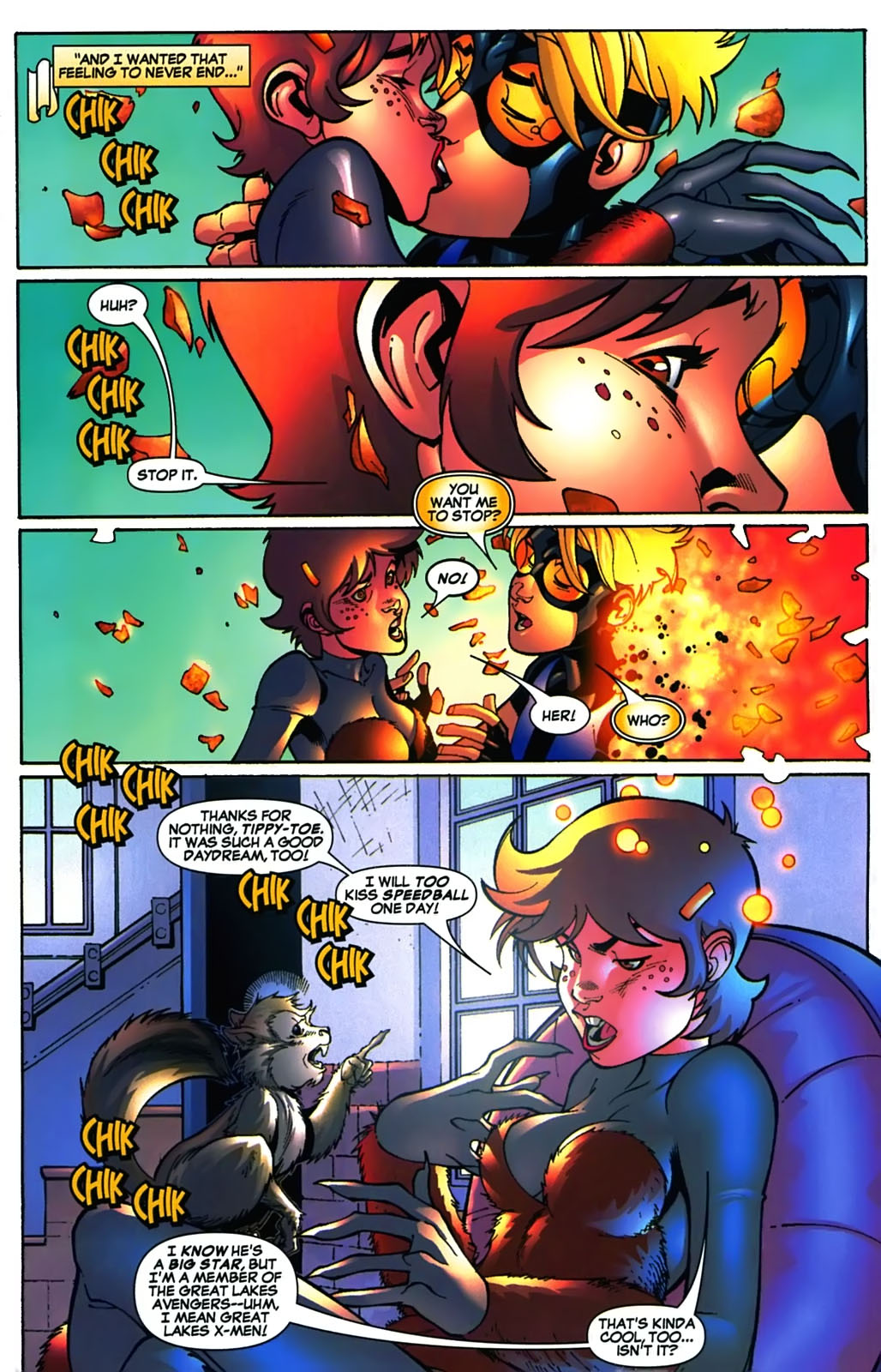 Read online I (heart) Marvel comic -  Issue # Masked Intentions - 4