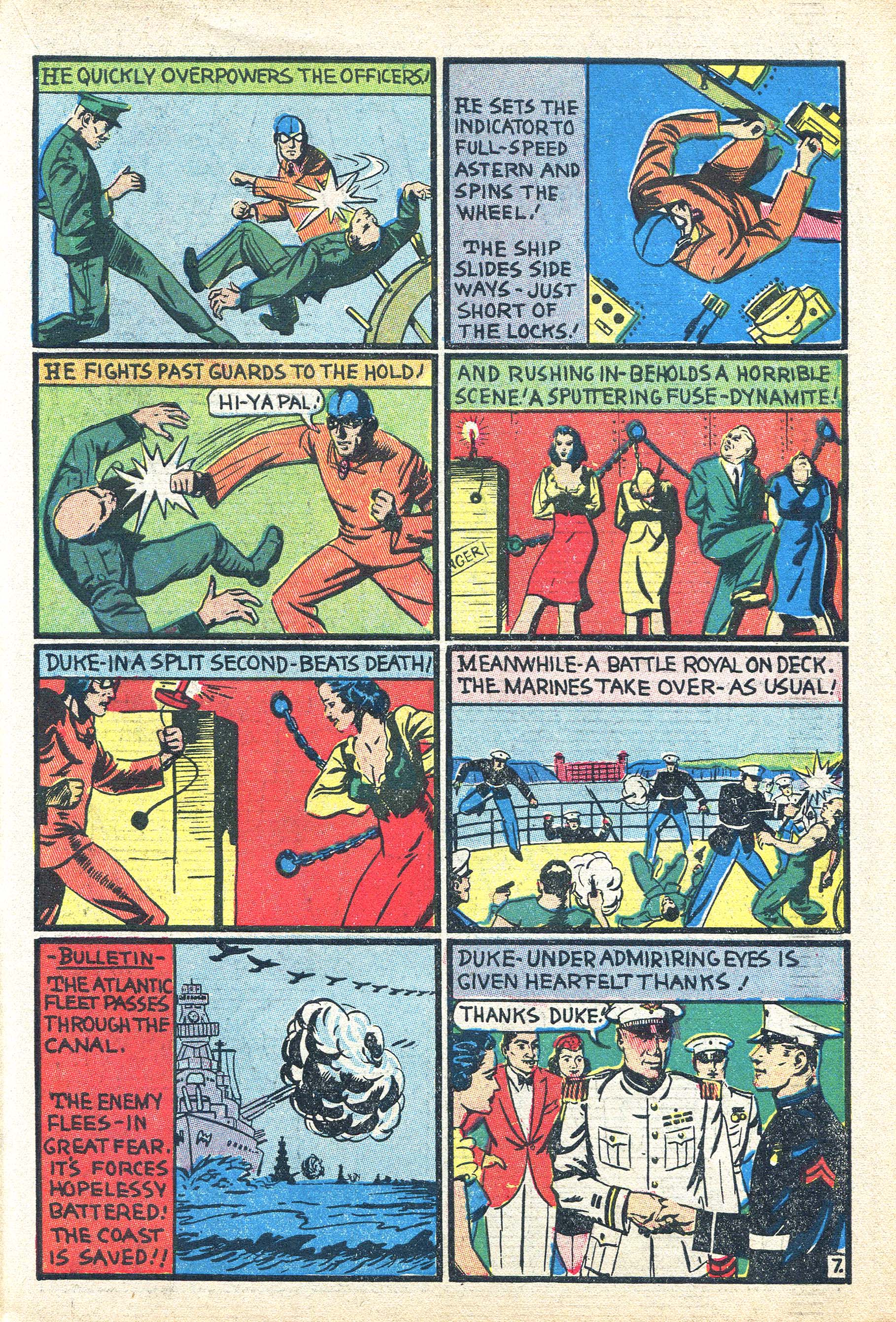 Read online Super Spy (1940) comic -  Issue #1 - 51