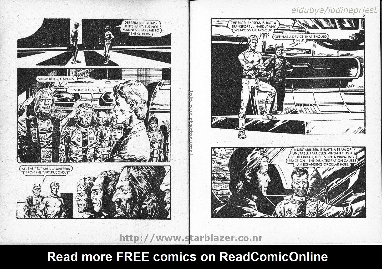 Read online Starblazer comic -  Issue #49 - 6