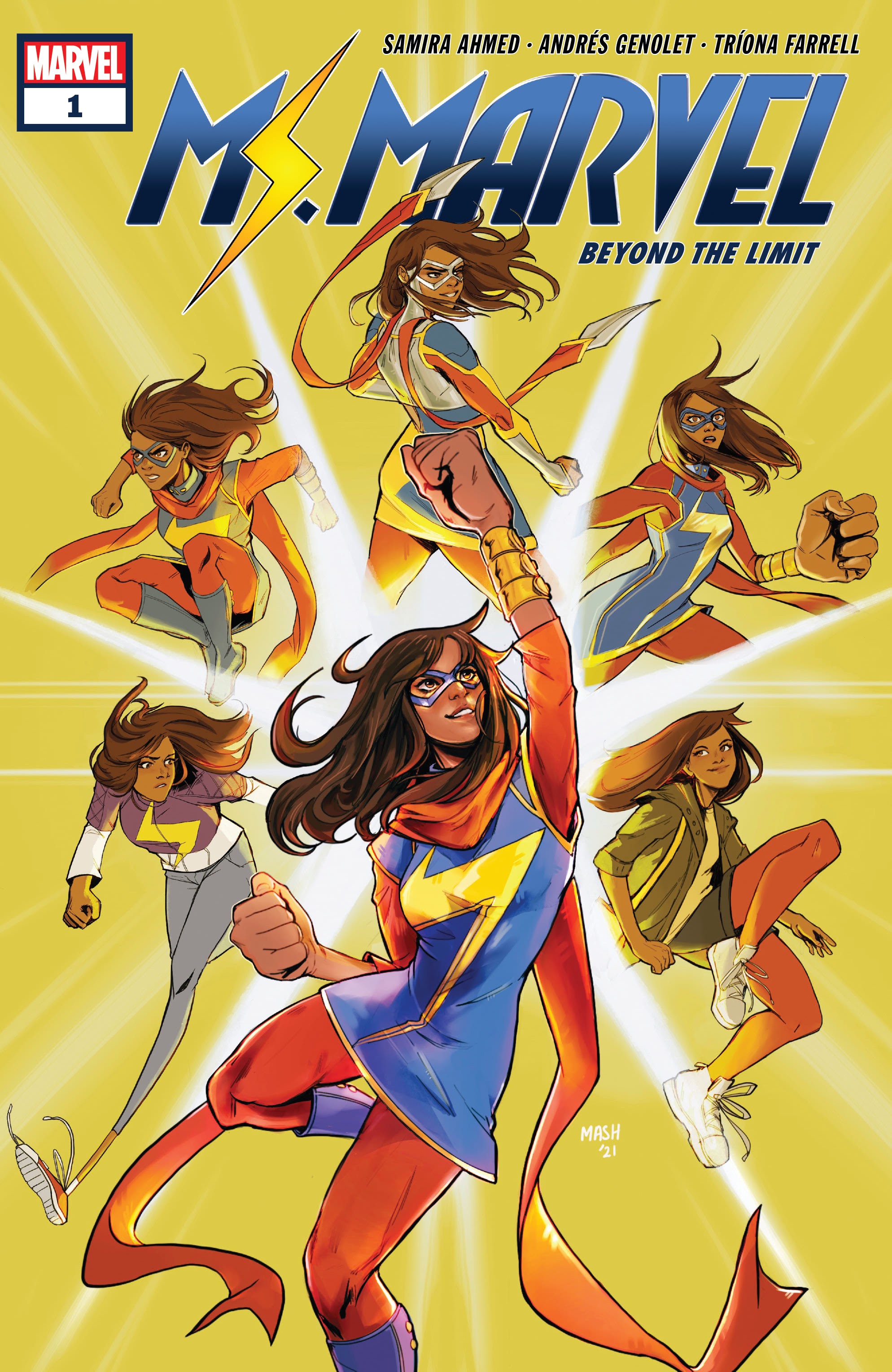Read online Ms. Marvel: Beyond the Limit comic -  Issue #1 - 1