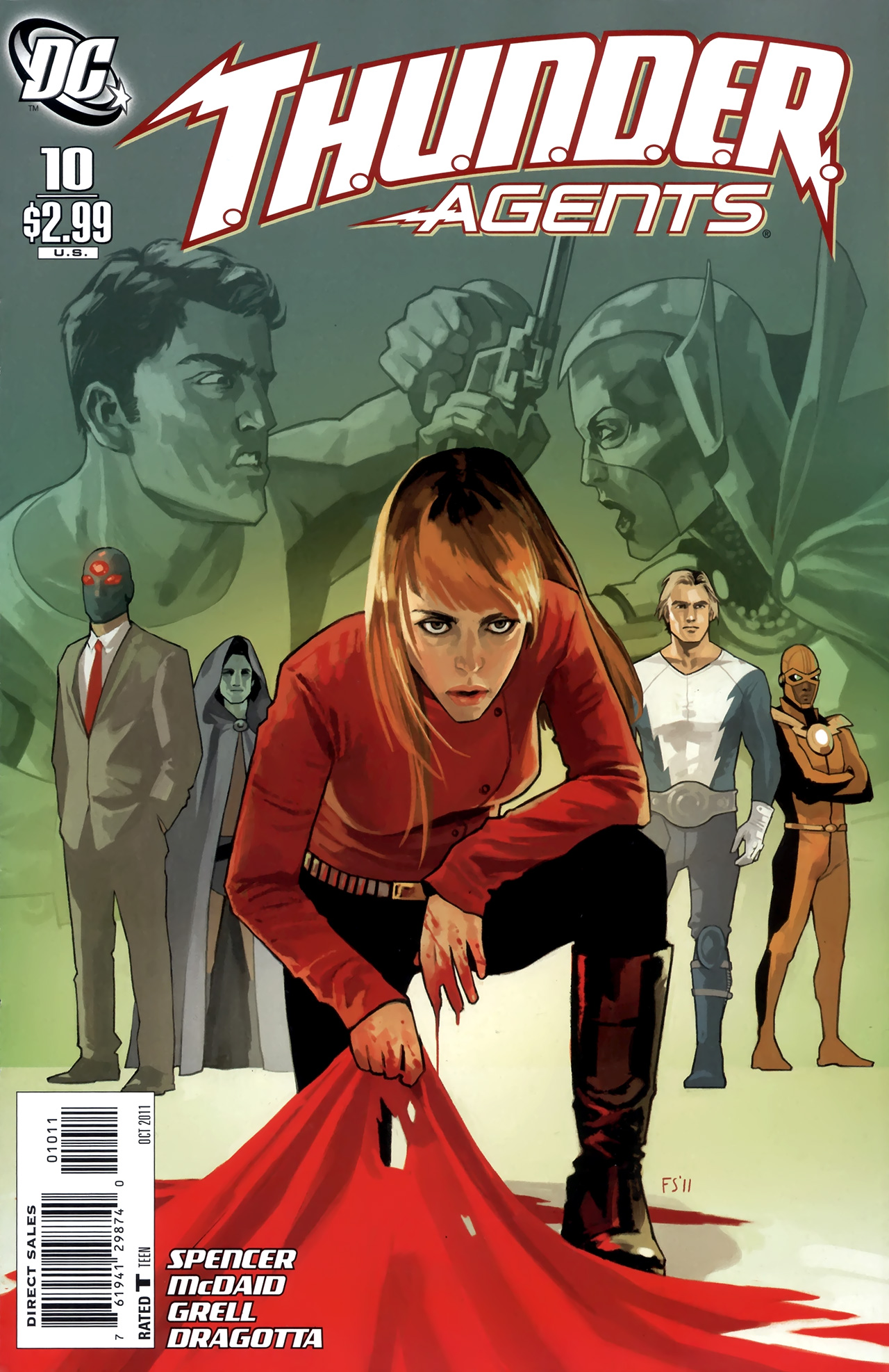 Read online T.H.U.N.D.E.R. Agents (2011) comic -  Issue #10 - 1