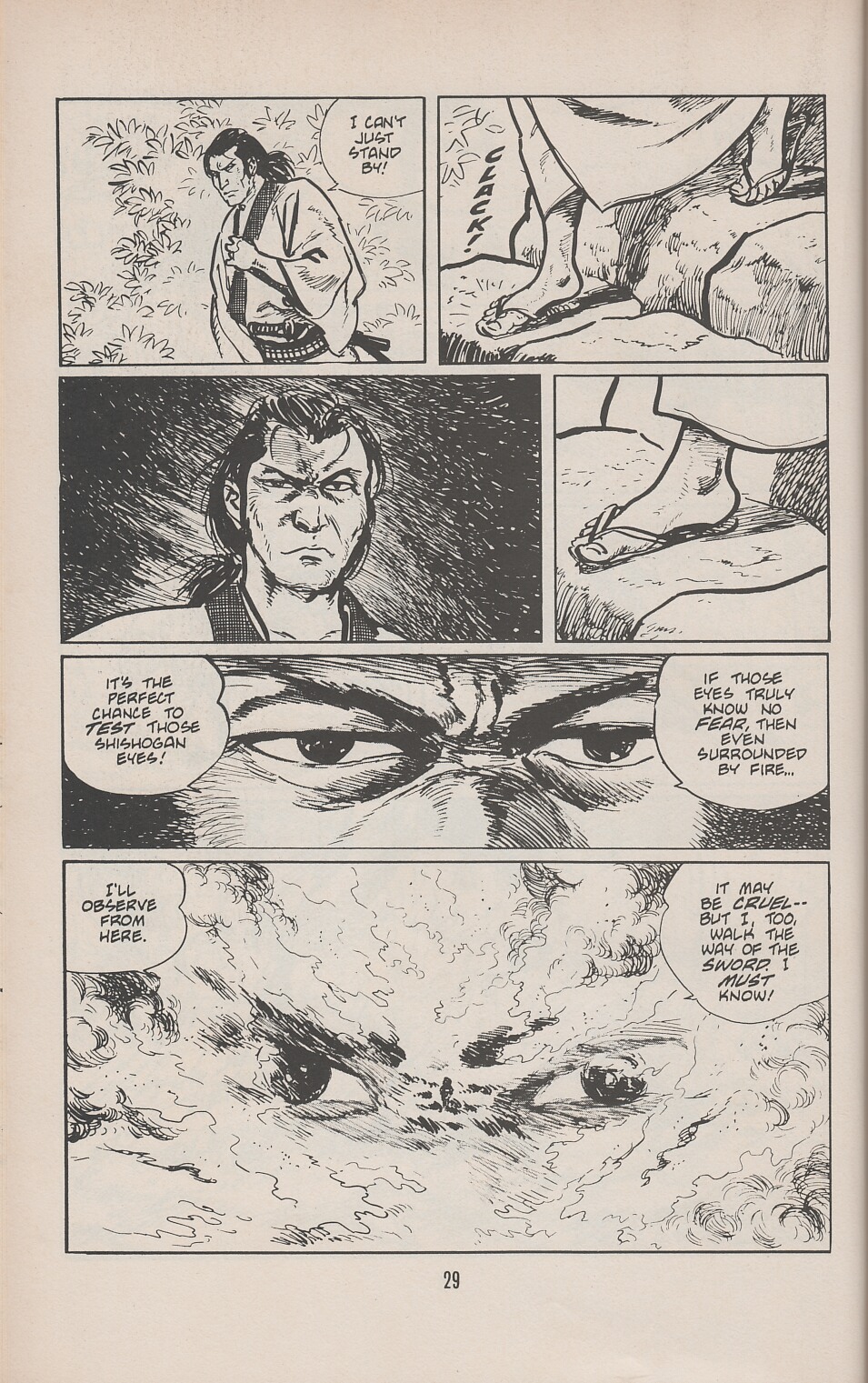 Read online Lone Wolf and Cub comic -  Issue #11 - 33