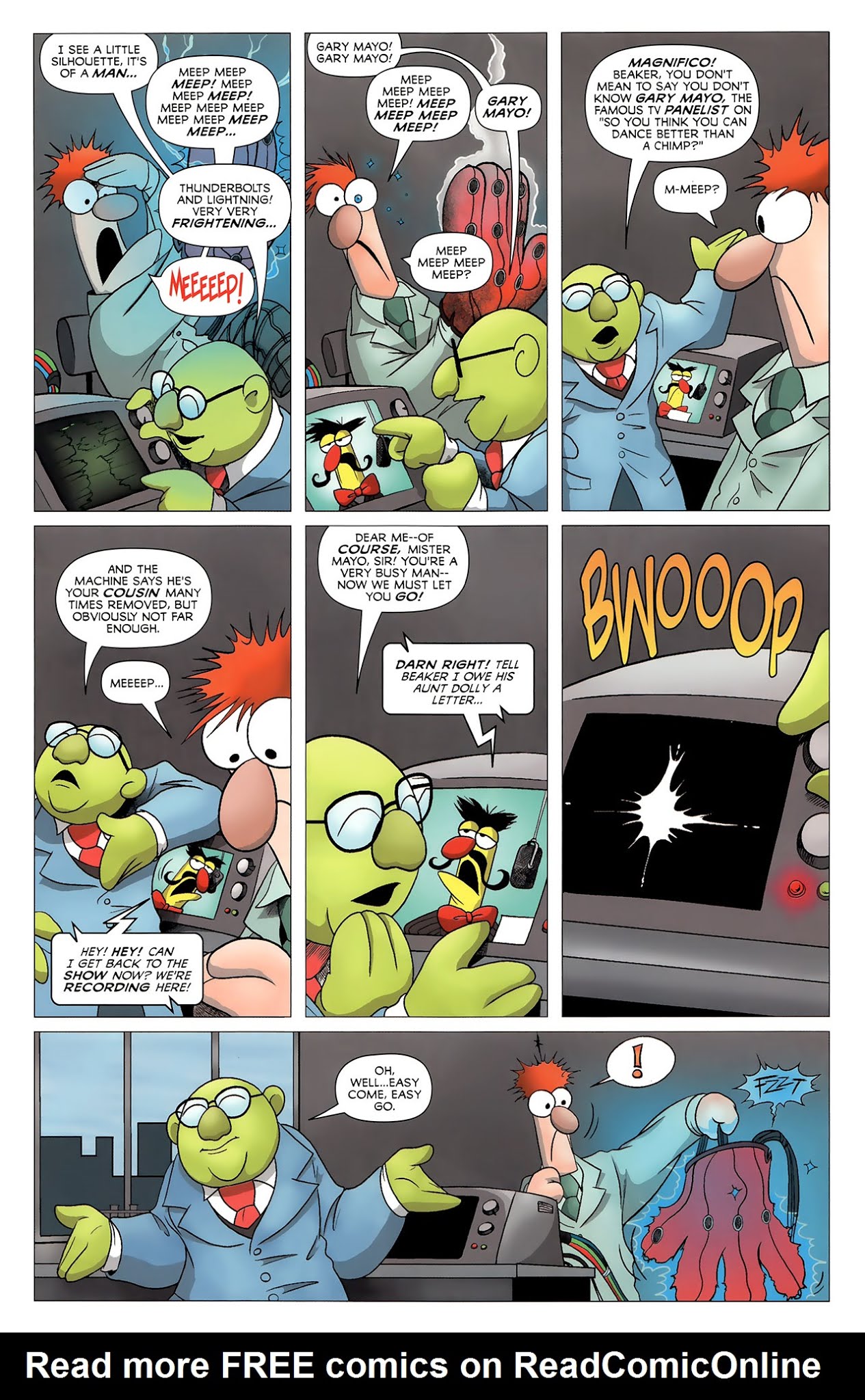 Read online The Muppet Show: The Comic Book comic -  Issue #4 - 11