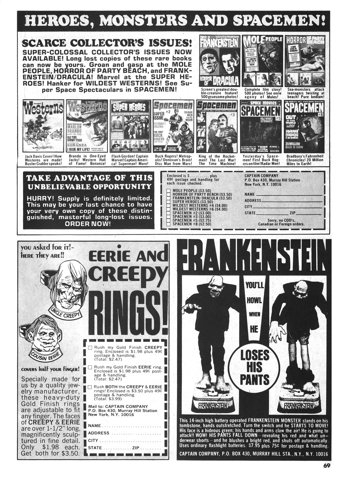 Read online Vampirella (1969) comic -  Issue #19 - 69