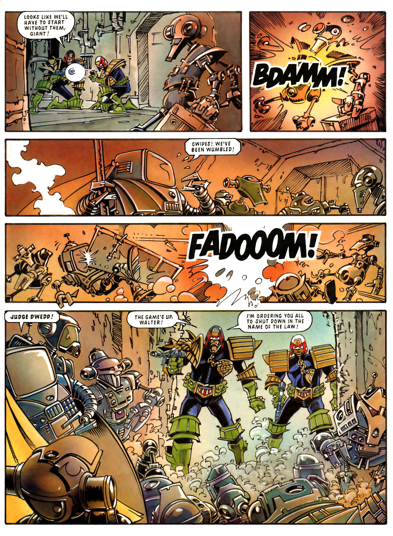 Read online Judge Dredd: The Megazine (vol. 2) comic -  Issue #52 - 6