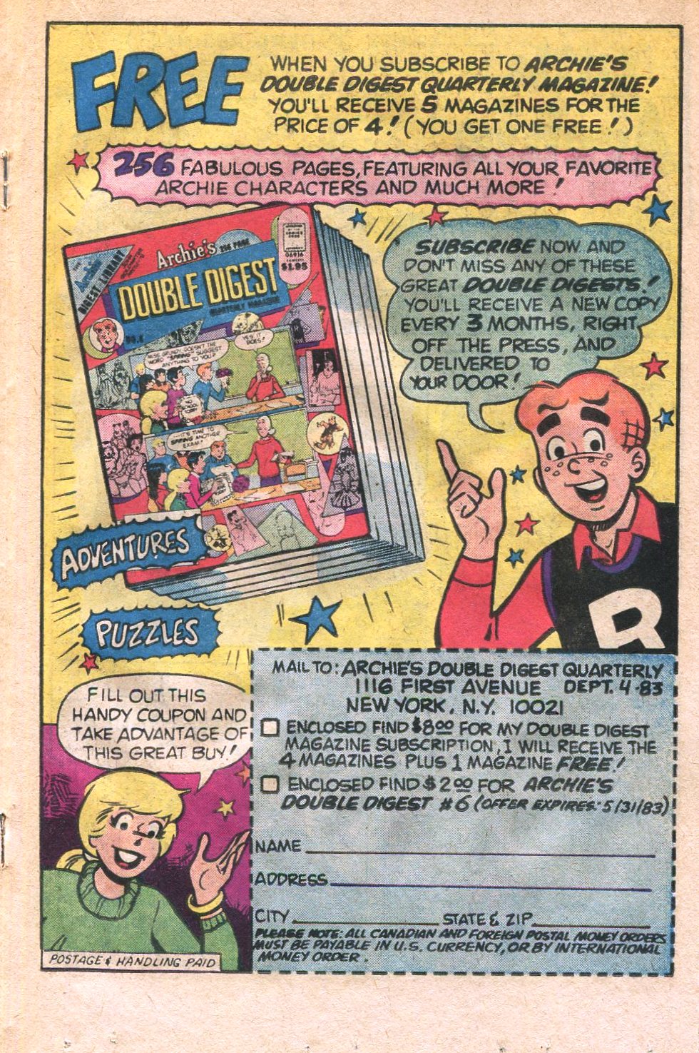 Read online Archie's TV Laugh-Out comic -  Issue #89 - 19