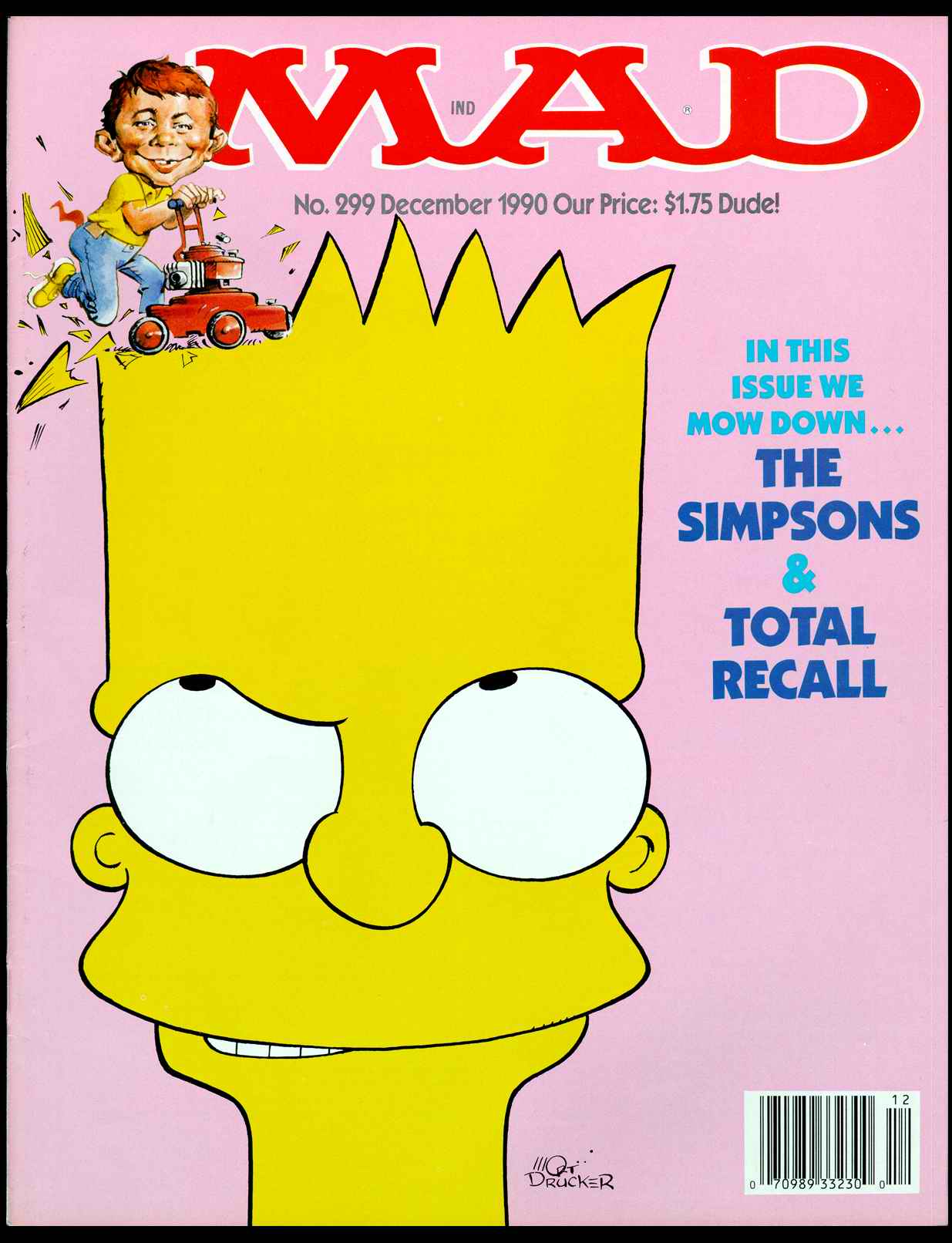 Read online MAD comic -  Issue #299 - 1