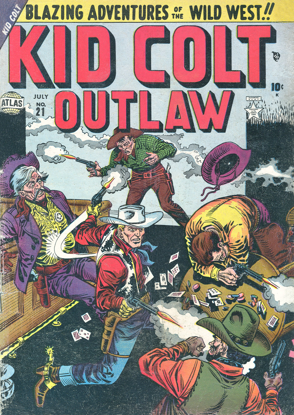 Read online Kid Colt Outlaw comic -  Issue #21 - 1
