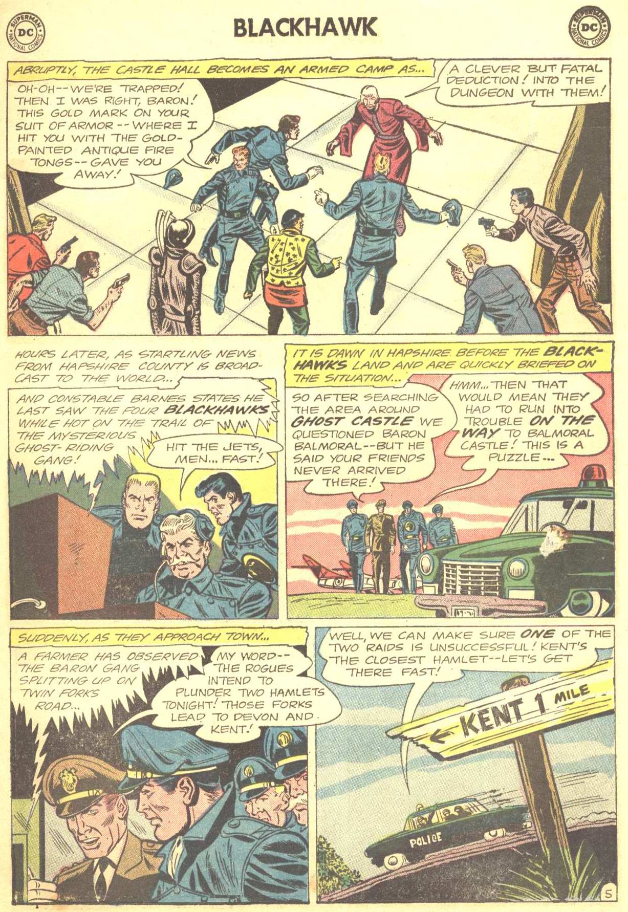 Read online Blackhawk (1957) comic -  Issue #190 - 6