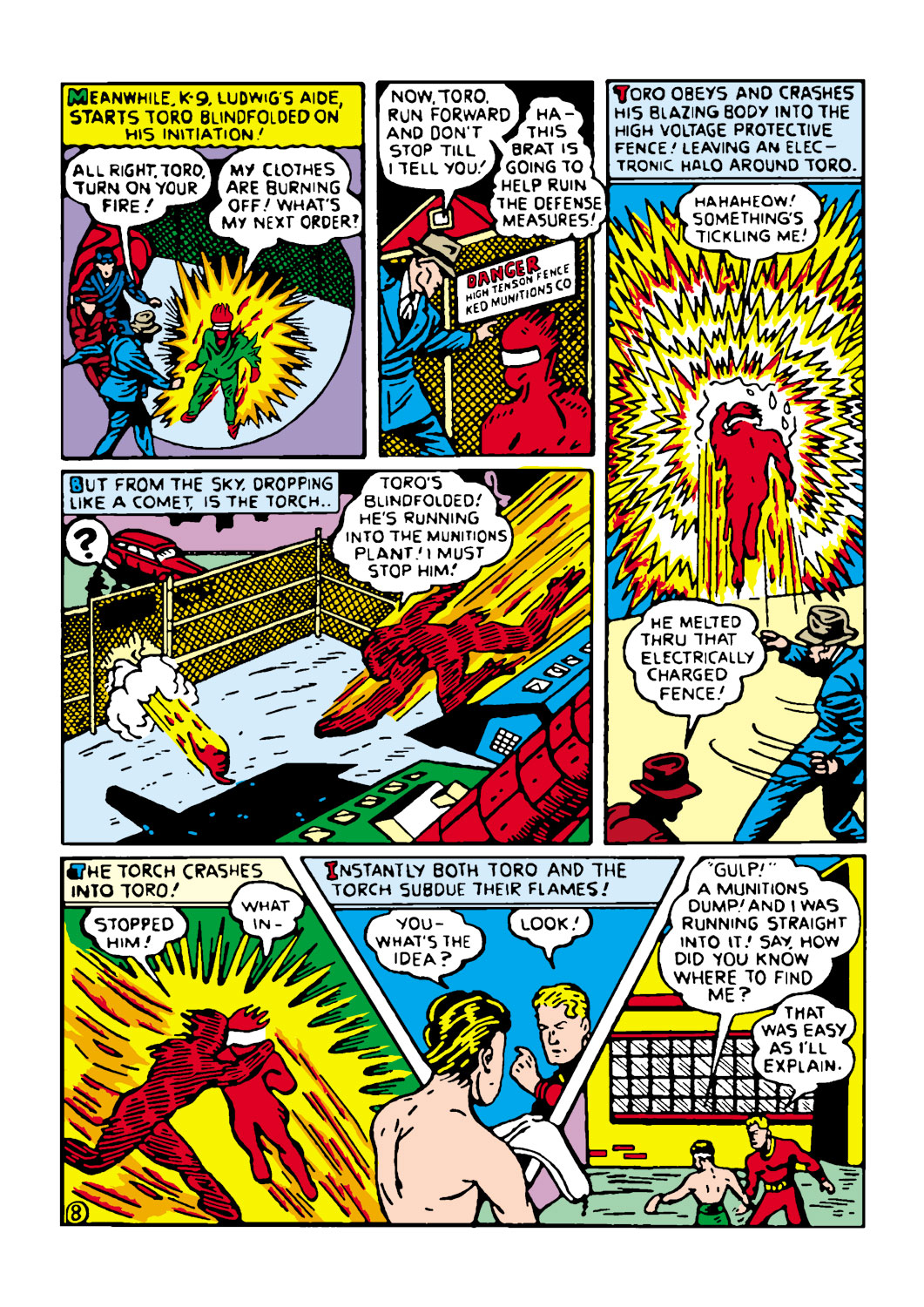 Read online The Human Torch (1940) comic -  Issue #3 - 11
