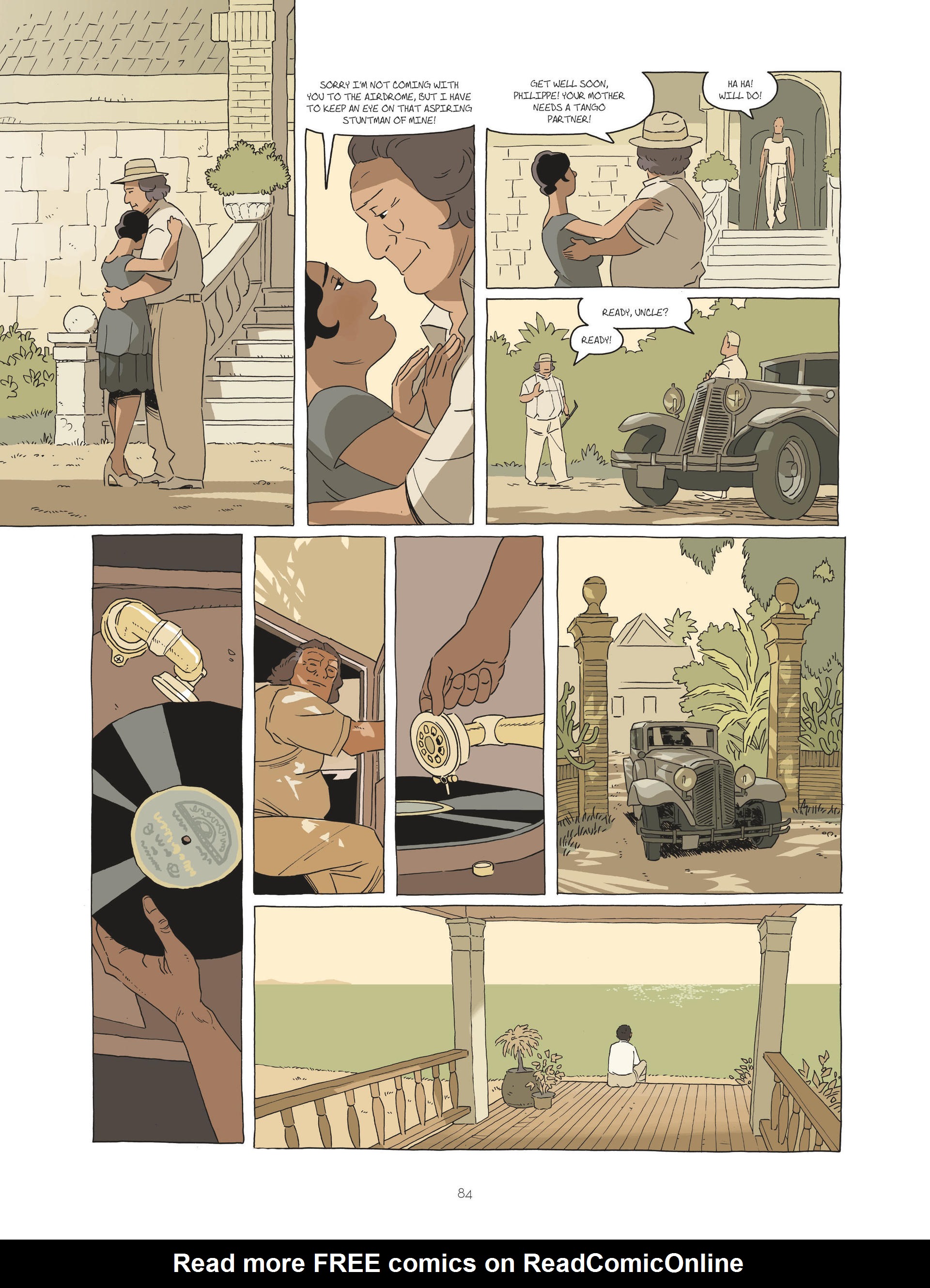 Read online Zidrou-Beuchot's African Trilogy comic -  Issue # TPB 2 - 84