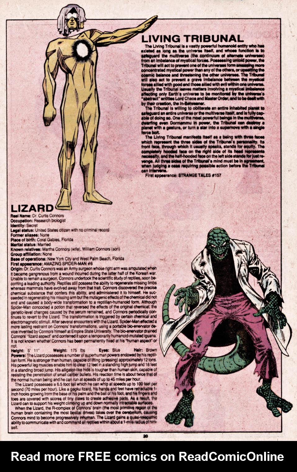 Read online The Official Handbook of the Marvel Universe comic -  Issue #6 - 21