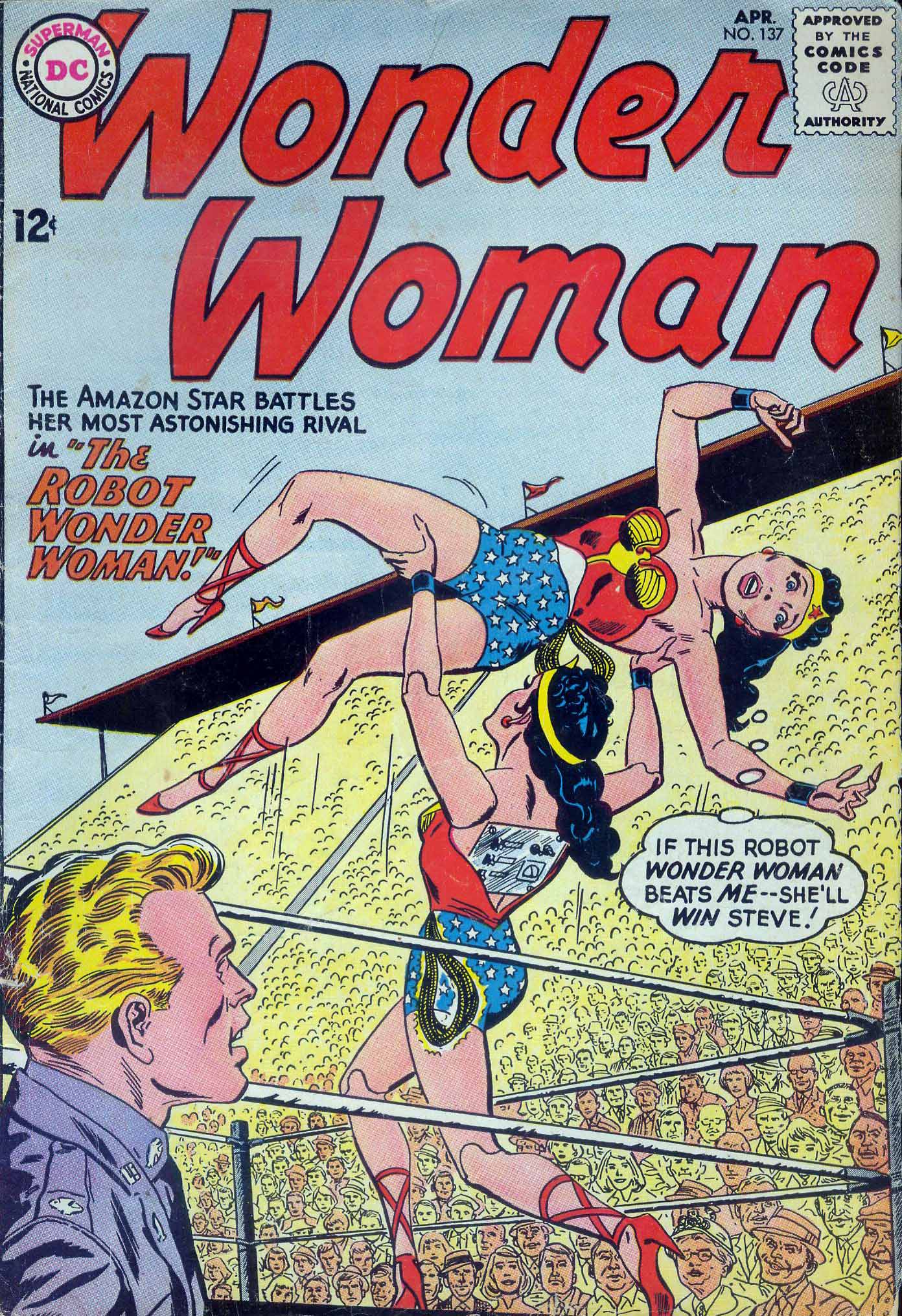 Read online Wonder Woman (1942) comic -  Issue #137 - 1