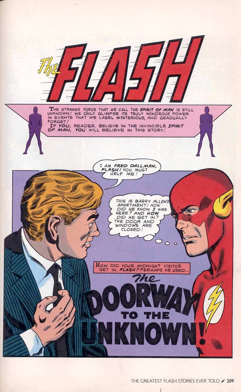 Read online The Greatest Flash Stories Ever Told comic -  Issue # TPB - 210