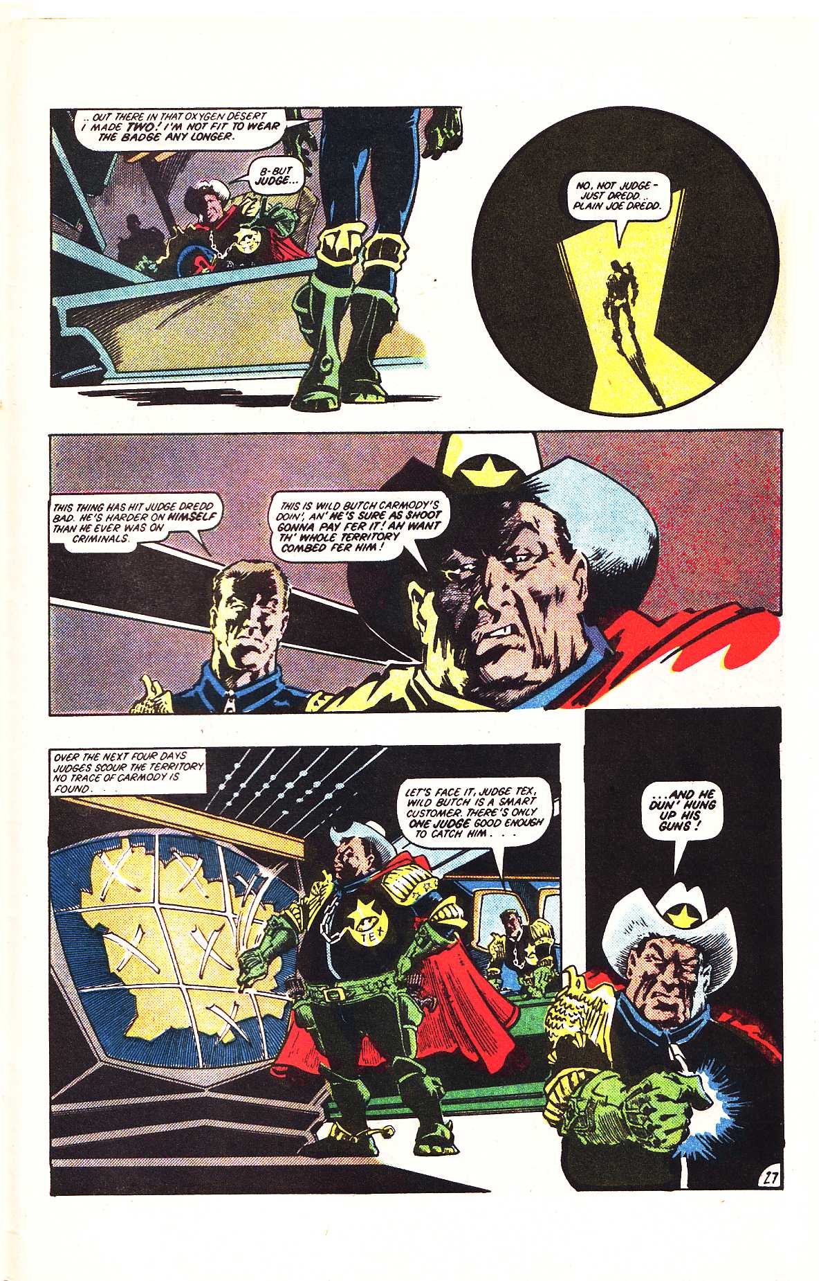 Read online Judge Dredd: The Early Cases comic -  Issue #5 - 29