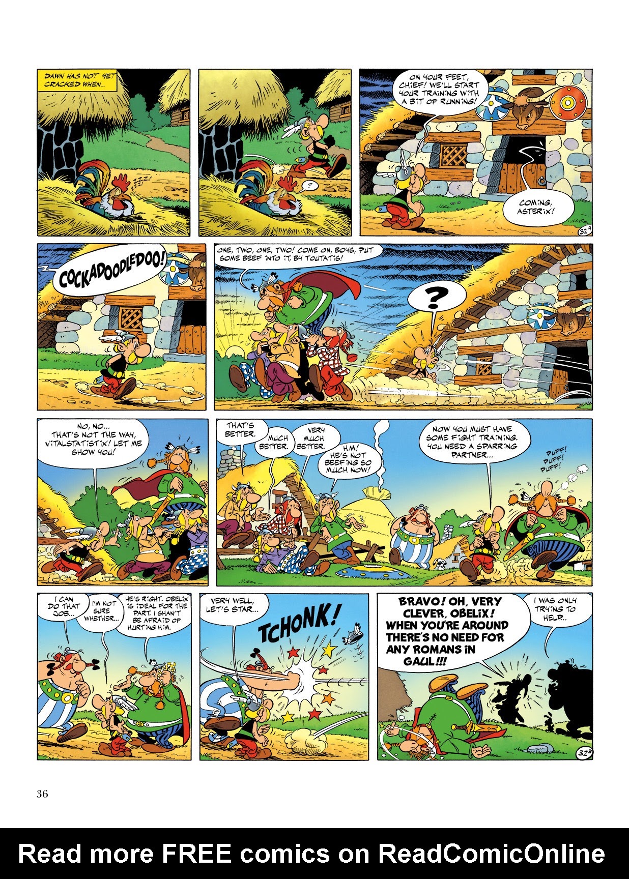 Read online Asterix comic -  Issue #7 - 37