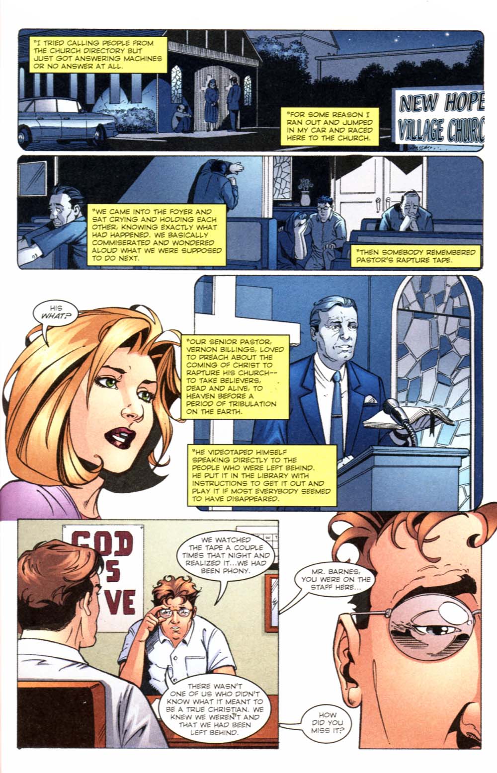 Read online Left Behind comic -  Issue #3 - 35