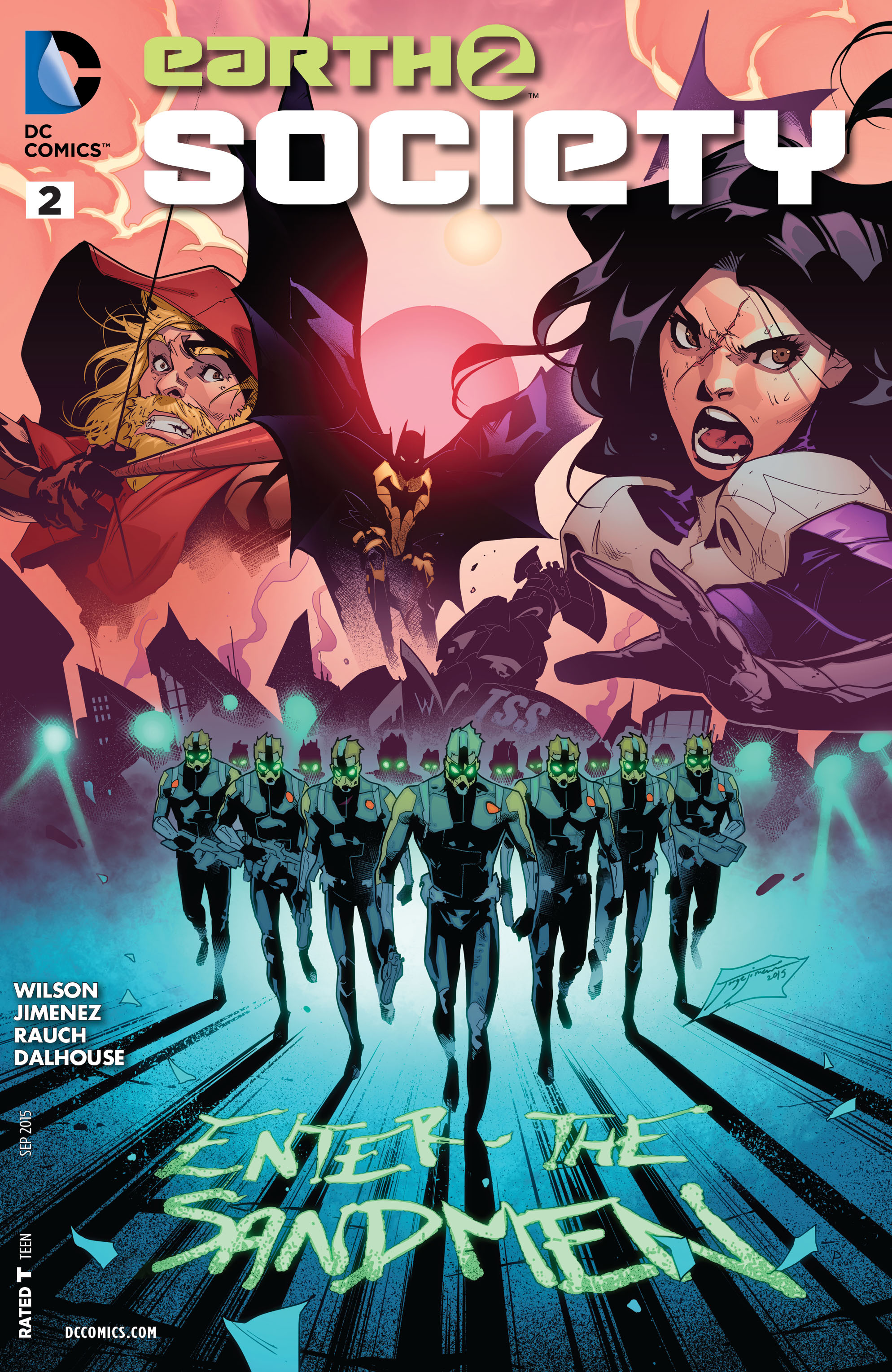 Read online Earth 2: Society comic -  Issue #2 - 1
