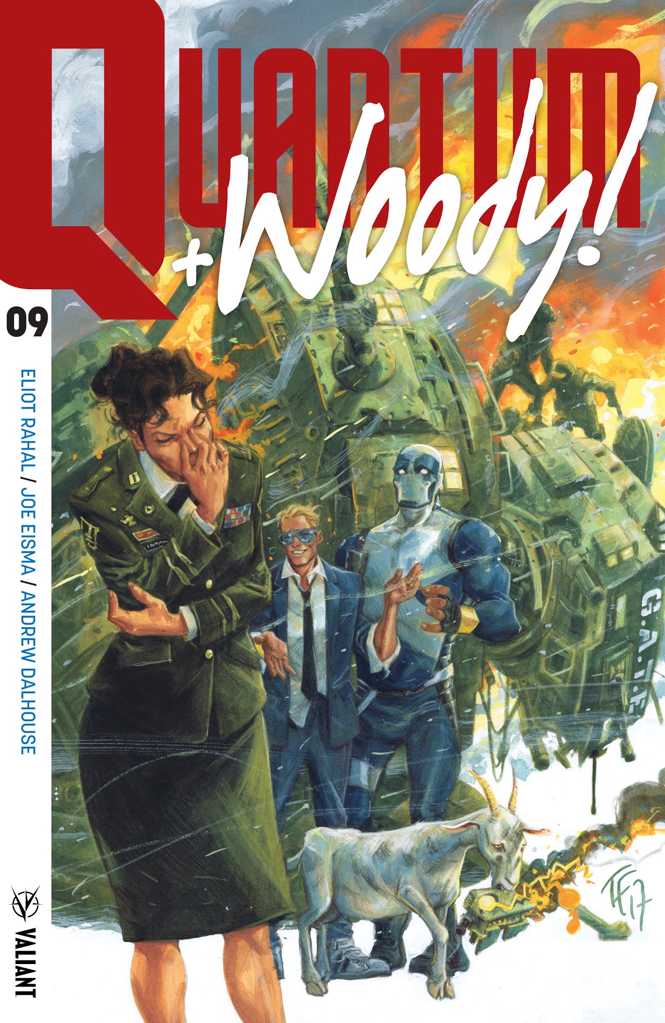 Read online Quantum and Woody! (2017) comic -  Issue #9 - 1