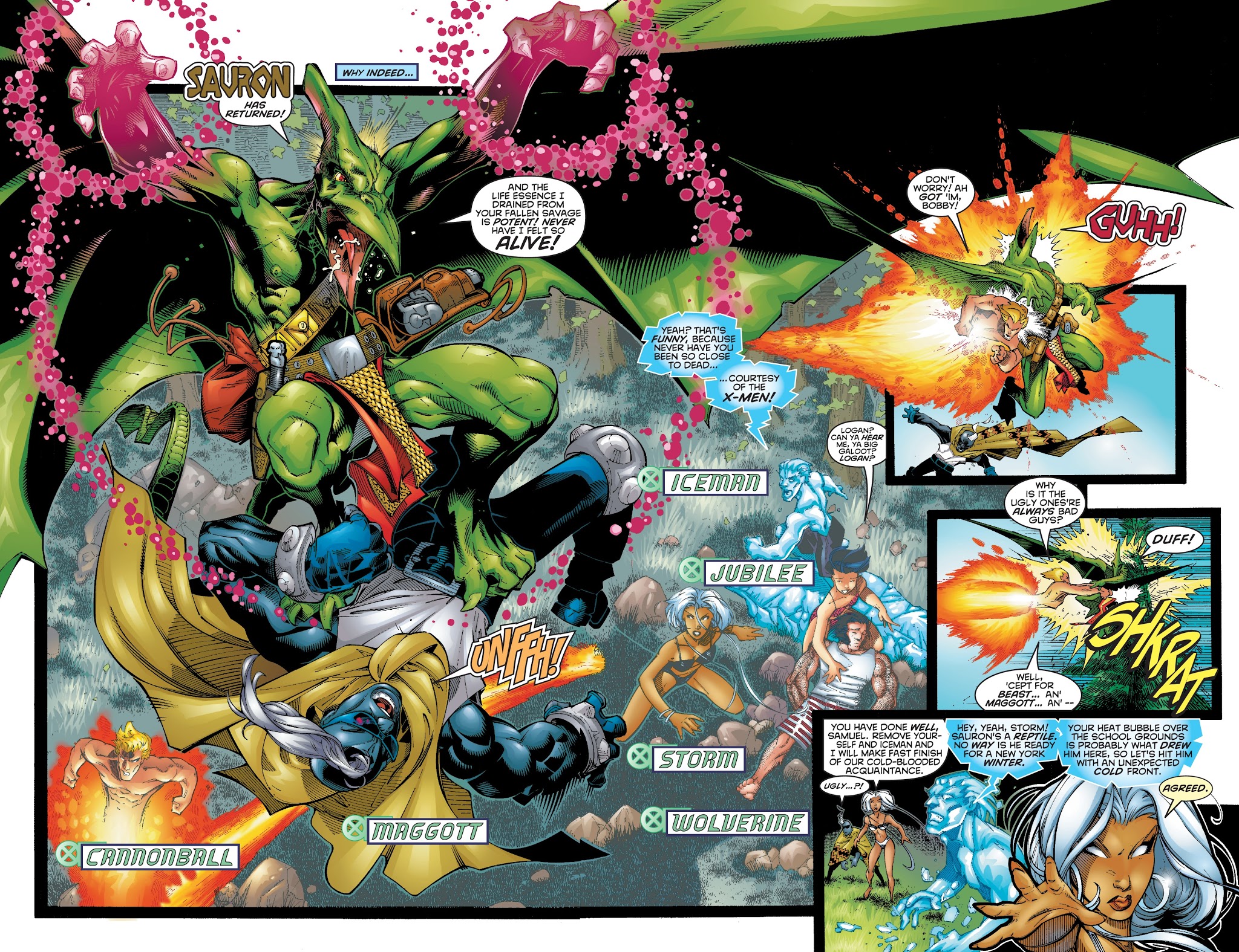 Read online X-Men: Blue: Reunion comic -  Issue # TPB - 109