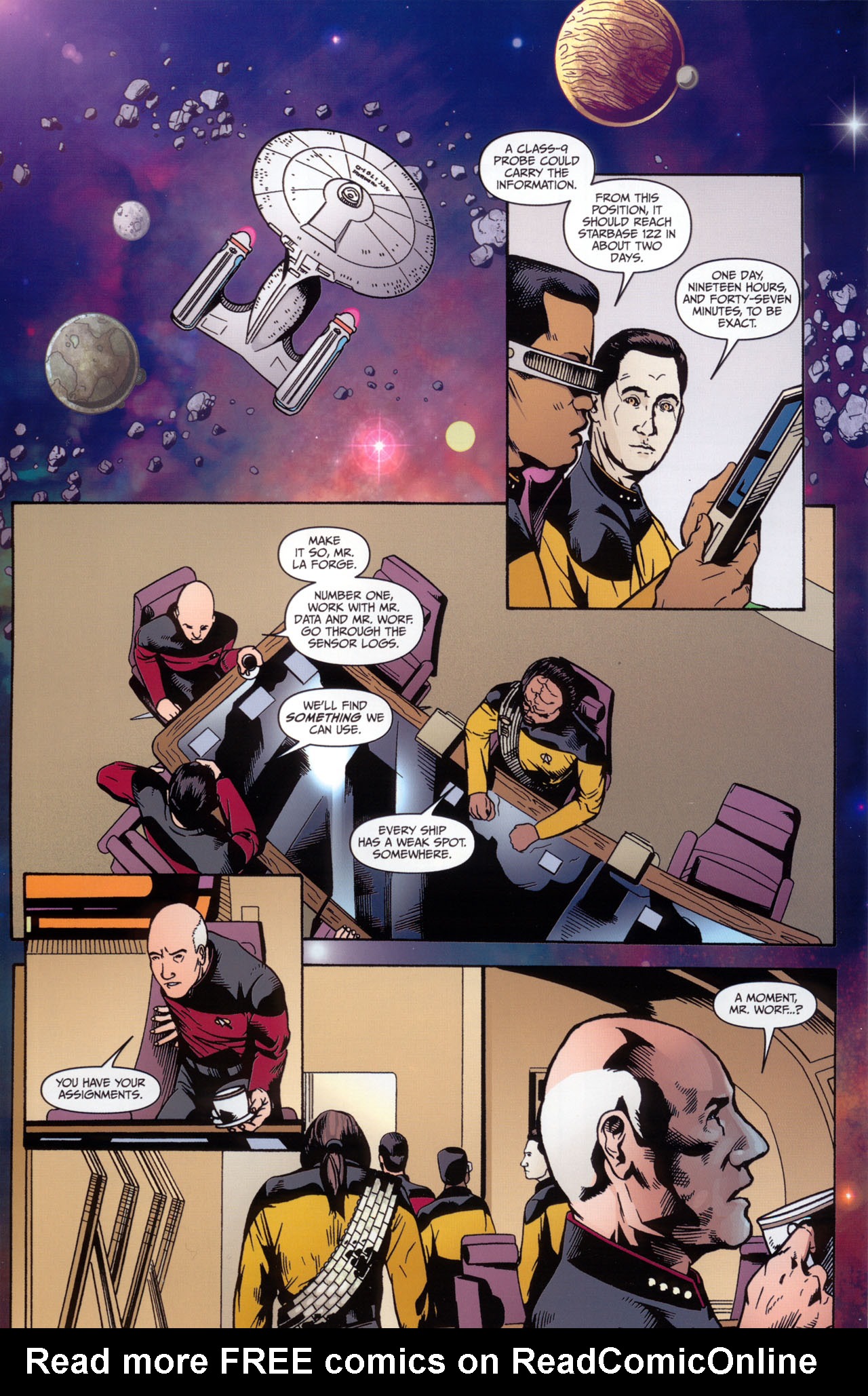 Read online Star Trek: The Next Generation: The Space Between comic -  Issue #3 - 10