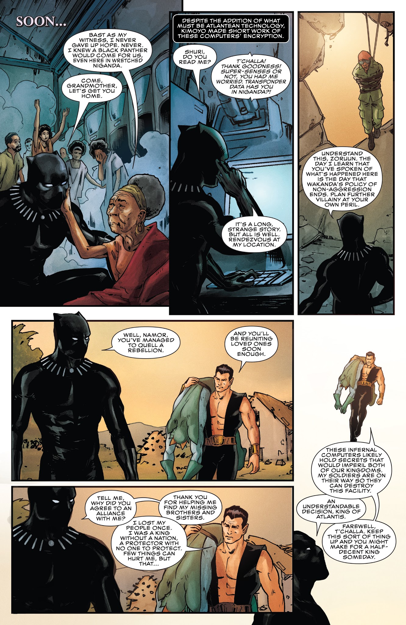 Read online Rise of the Black Panther comic -  Issue #2 - 22