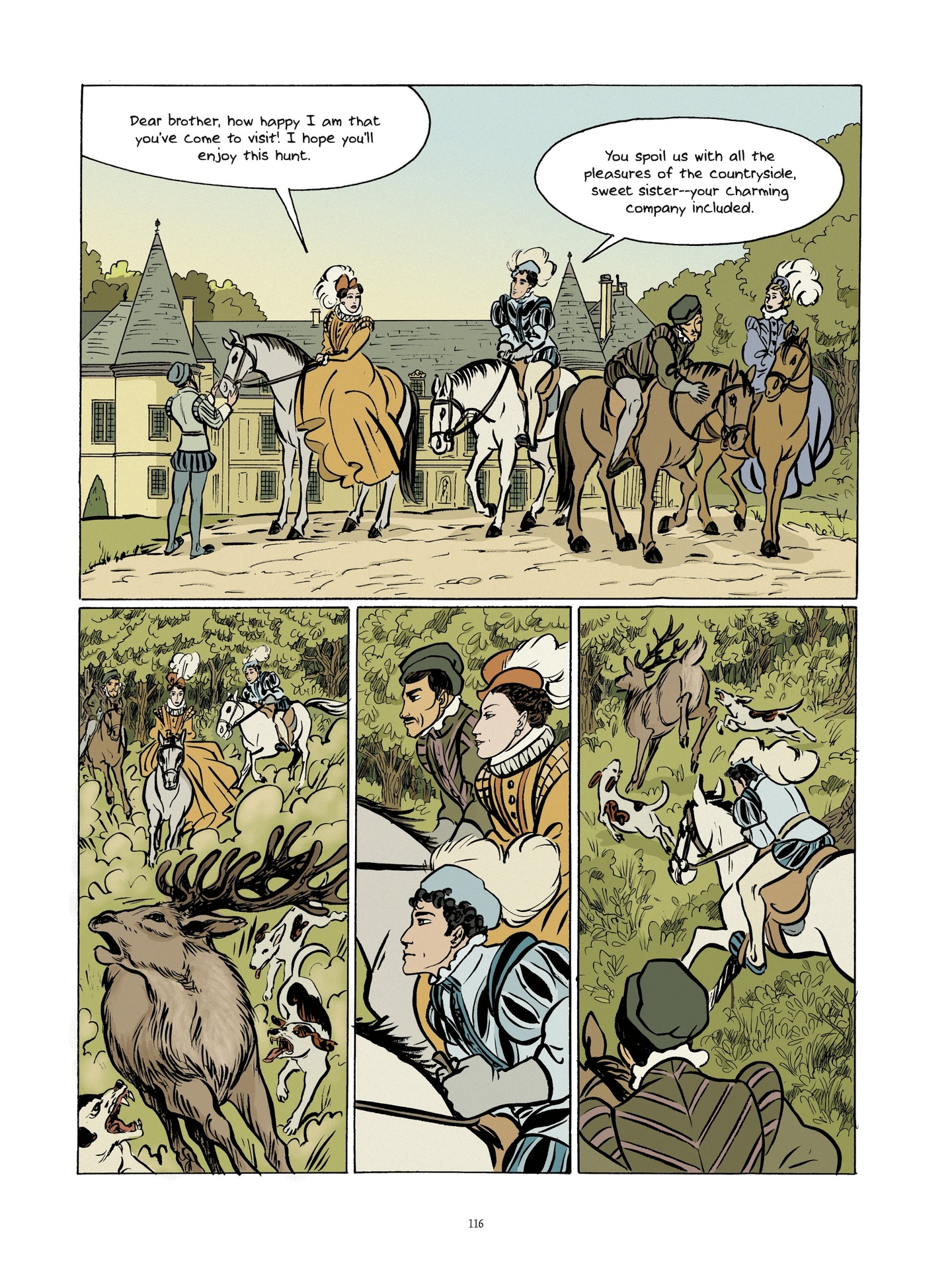 Read online The Princess of Clèves comic -  Issue # TPB (Part 1) - 108