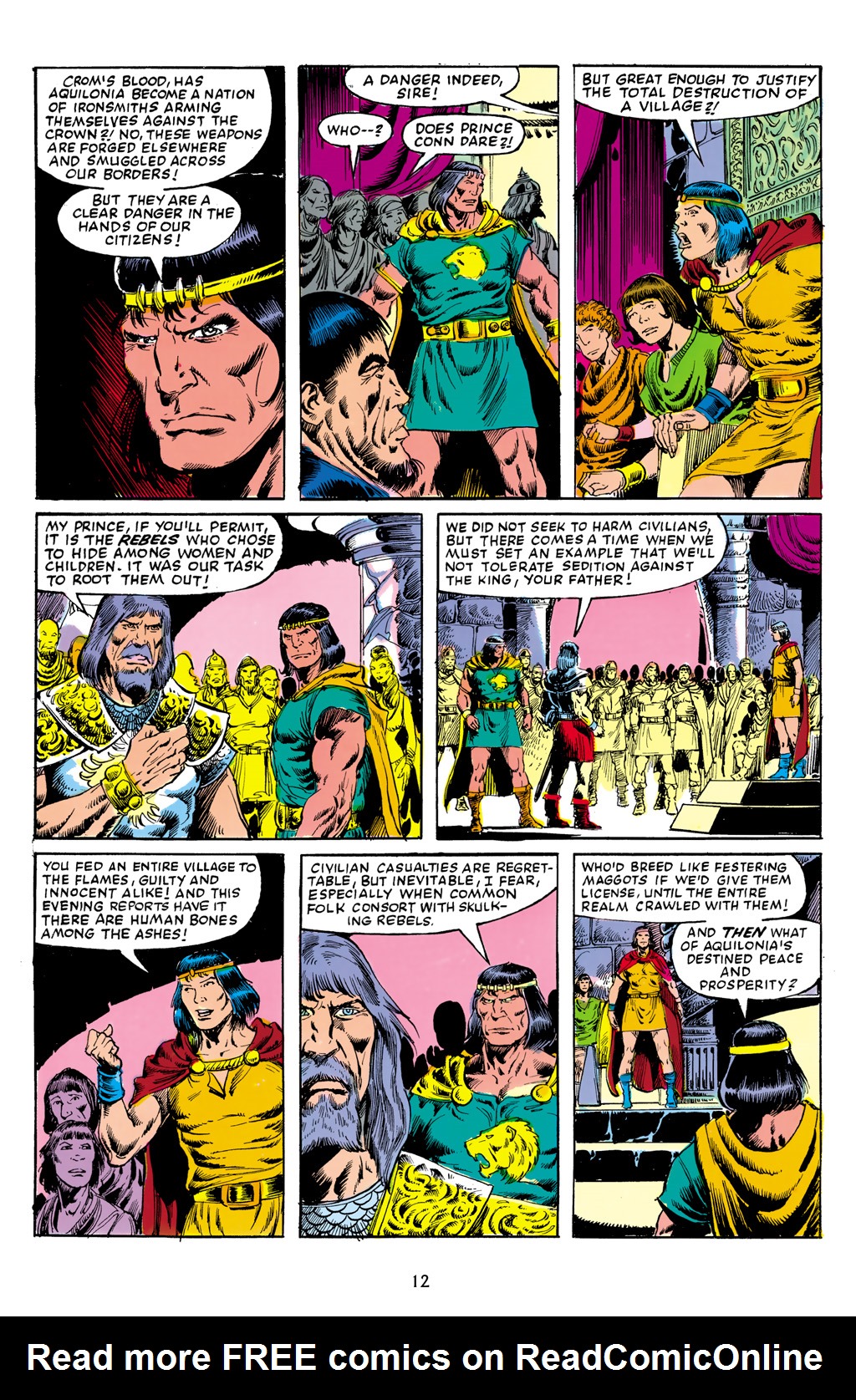 Read online The Chronicles of King Conan comic -  Issue # TPB 4 (Part 1) - 13