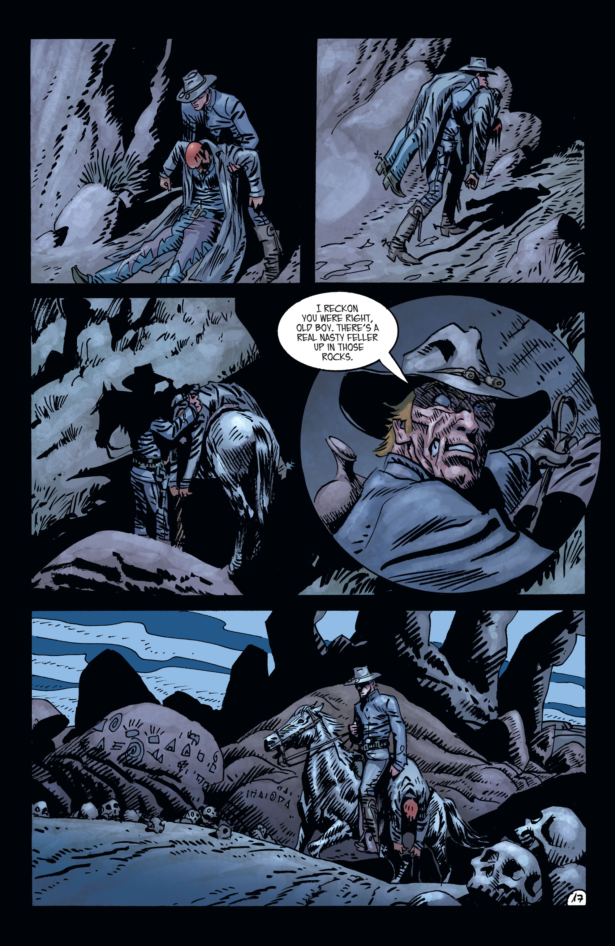Read online Jonah Hex (2006) comic -  Issue #21 - 17