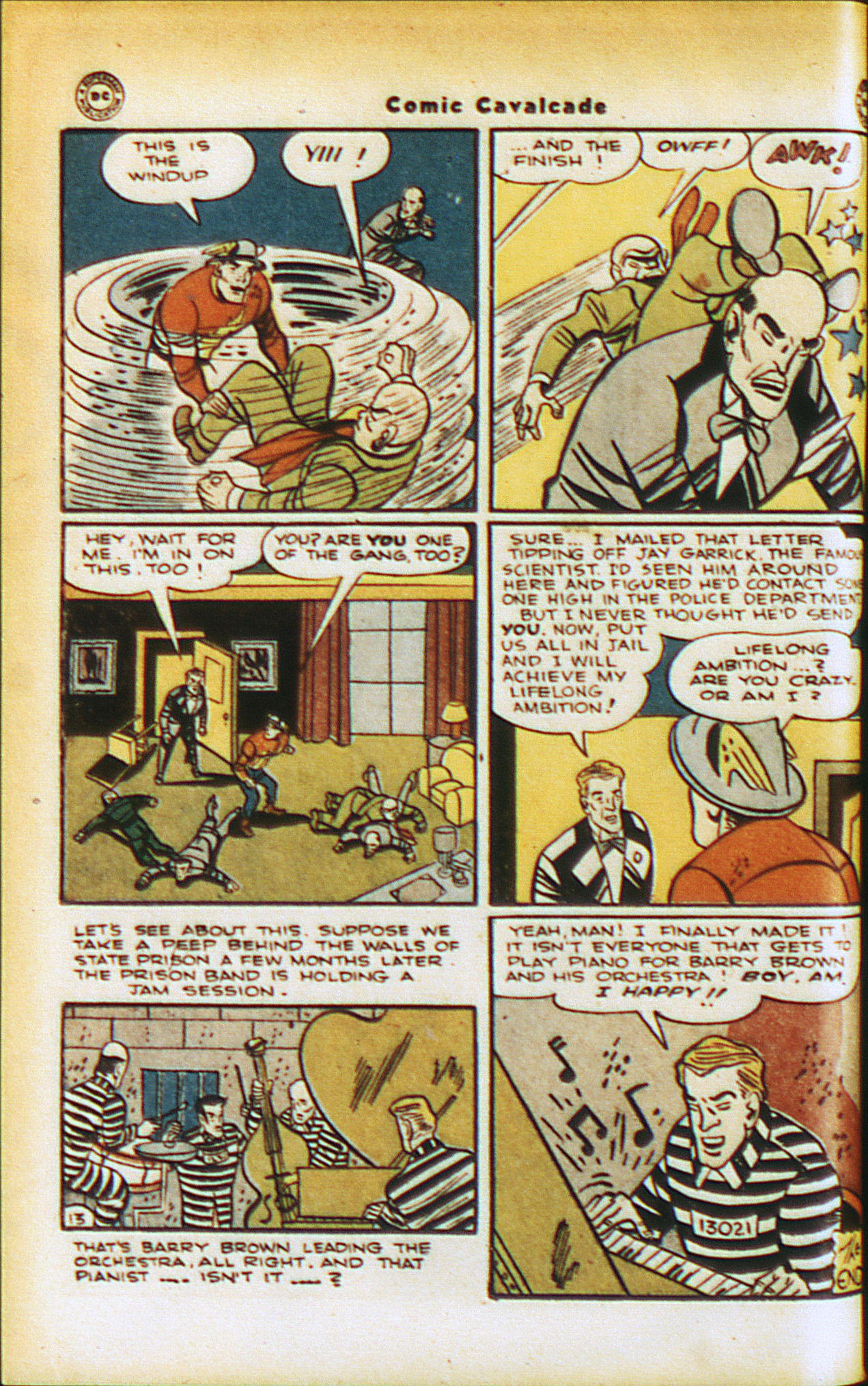 Read online Comic Cavalcade comic -  Issue #16 - 37