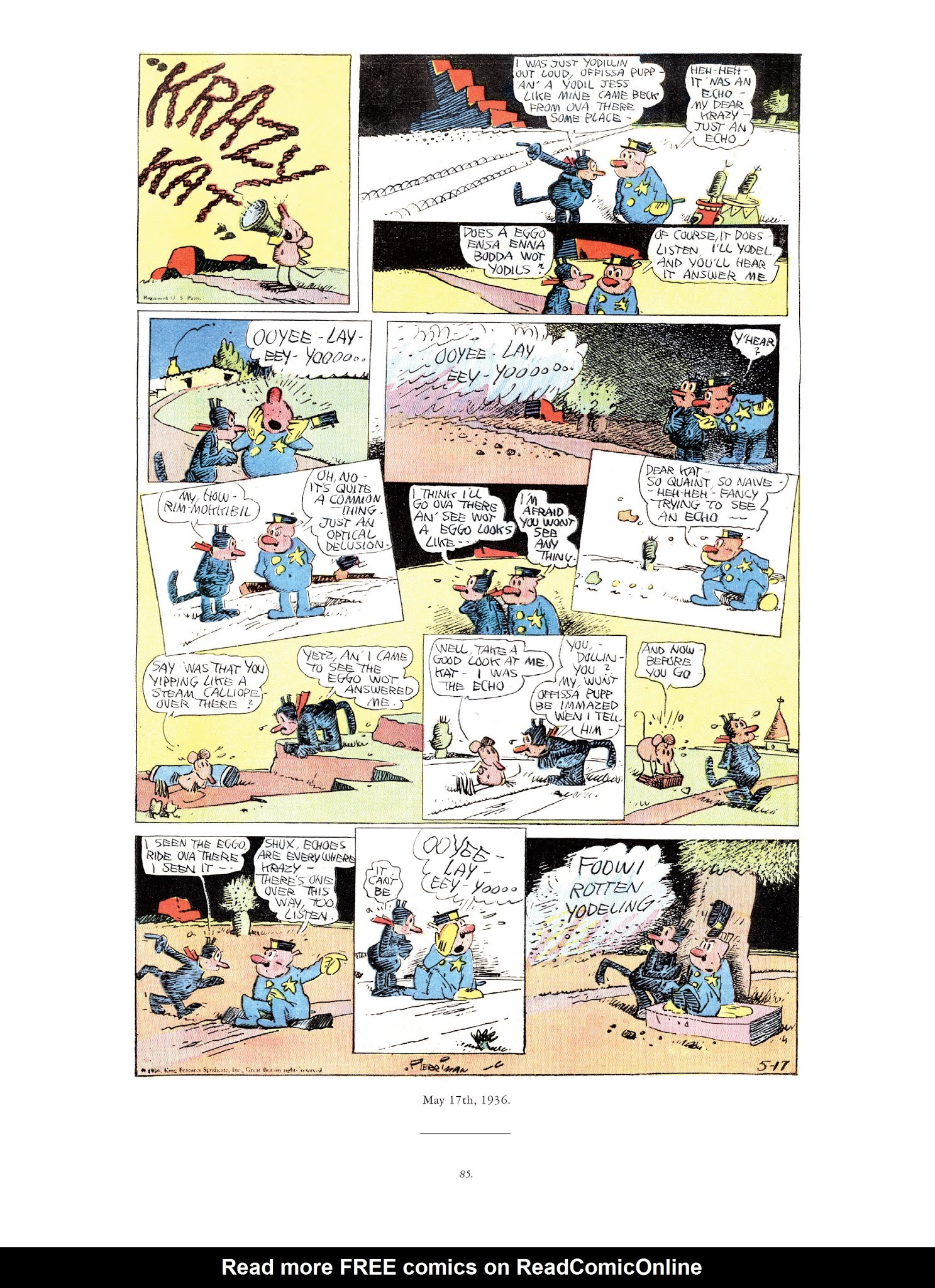Read online Krazy & Ignatz comic -  Issue # TPB 9 - 83