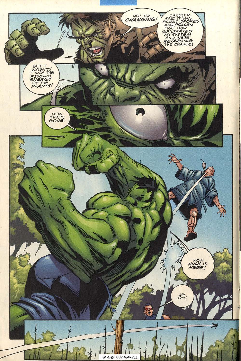 Read online Hulk (1999) comic -  Issue #7 - 12