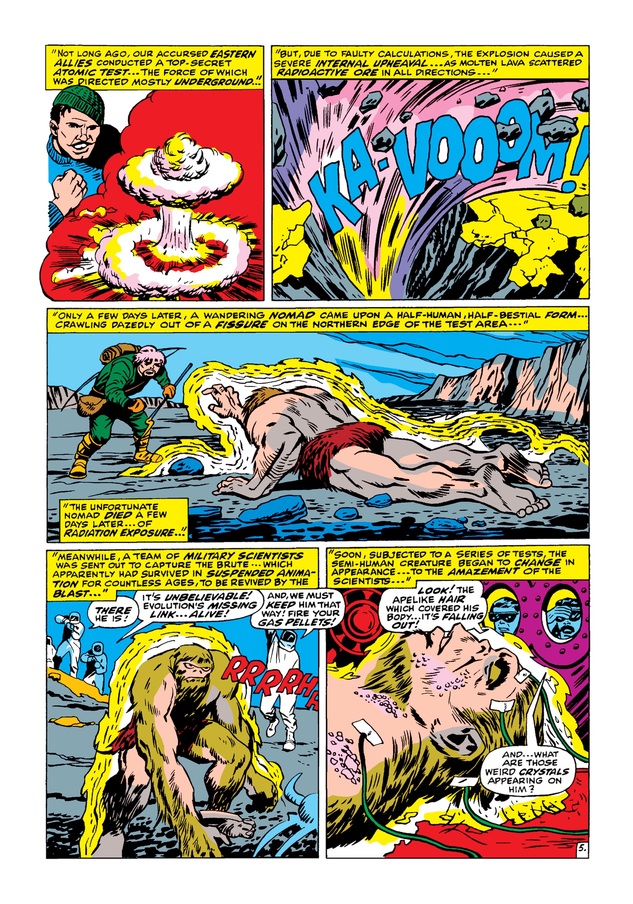 Read online Marvel Masterworks: The Incredible Hulk comic -  Issue # TPB 4 (Part 1) - 54