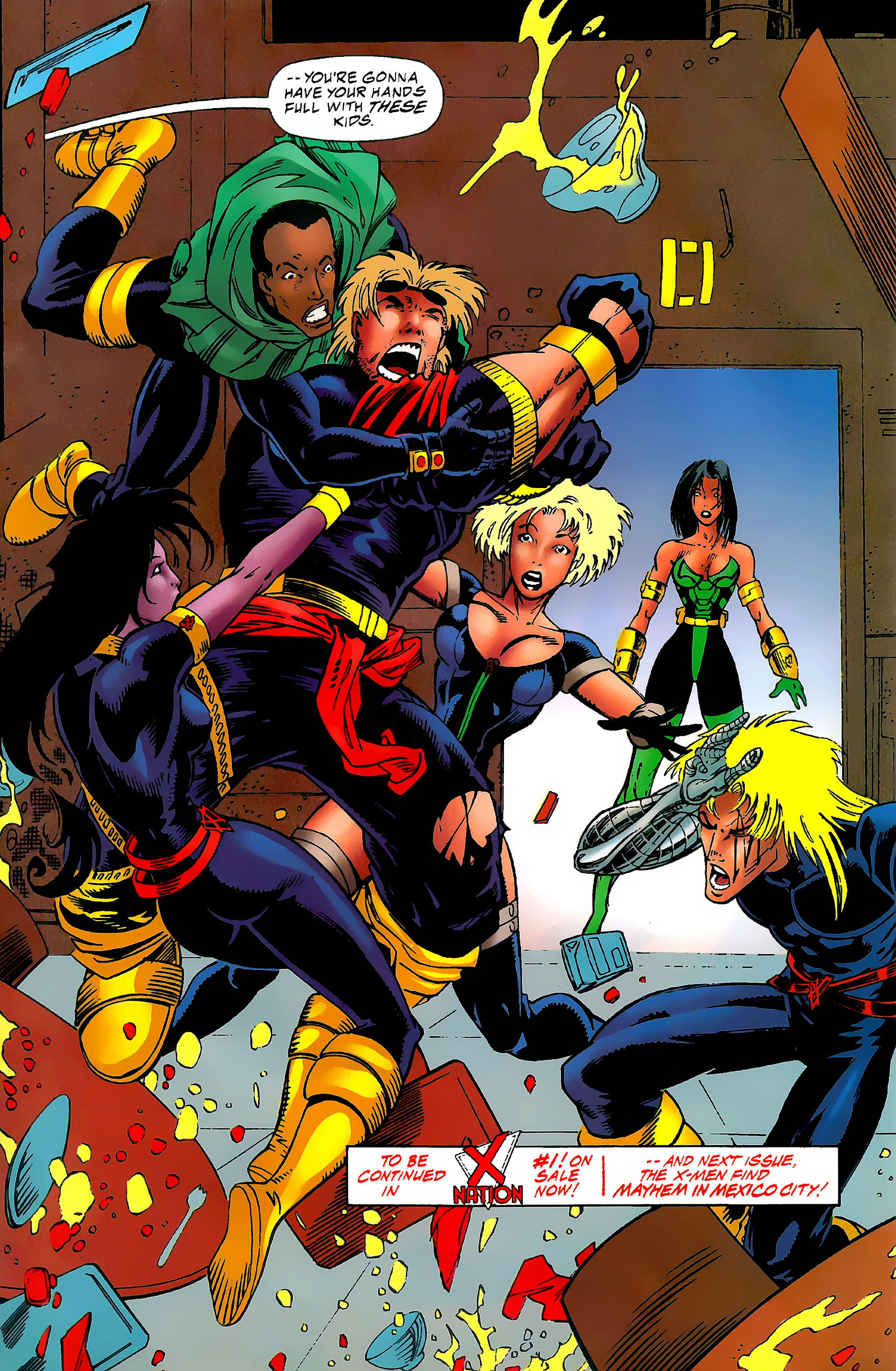Read online X-Men 2099 comic -  Issue #30 - 25