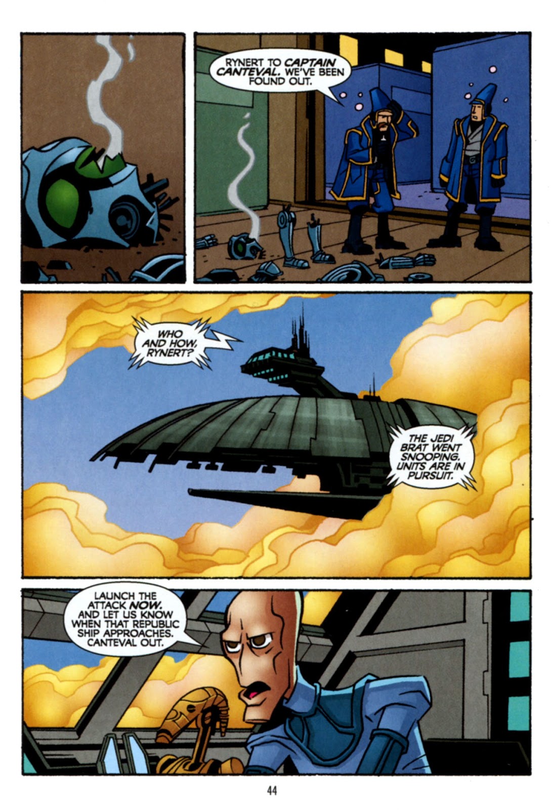 Star Wars: The Clone Wars - The Wind Raiders of Taloraan issue Full - Page 43
