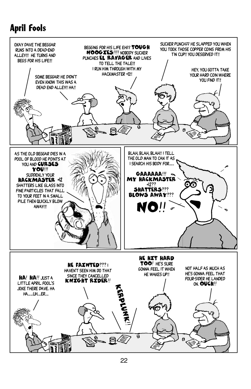Read online Knights of the Dinner Table comic -  Issue #8 - 24
