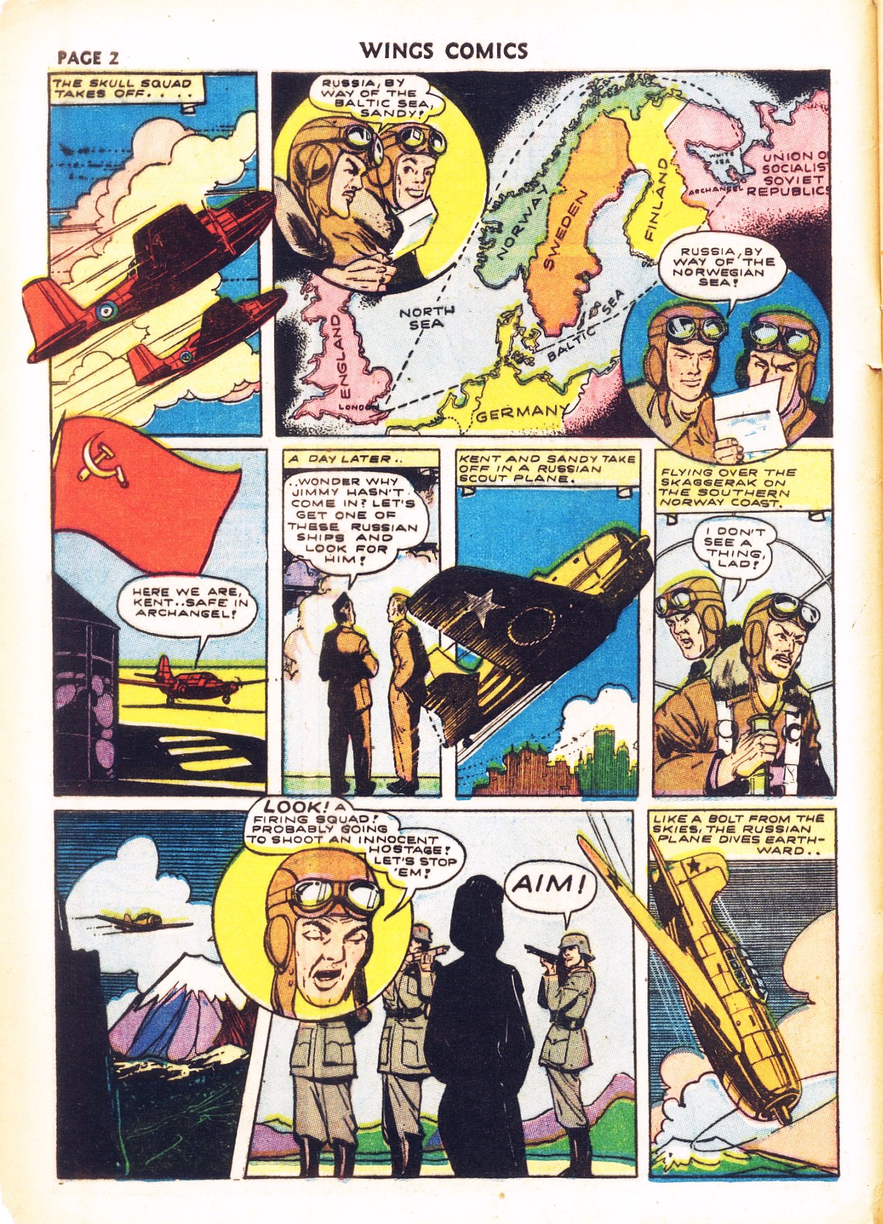 Read online Wings Comics comic -  Issue #26 - 4