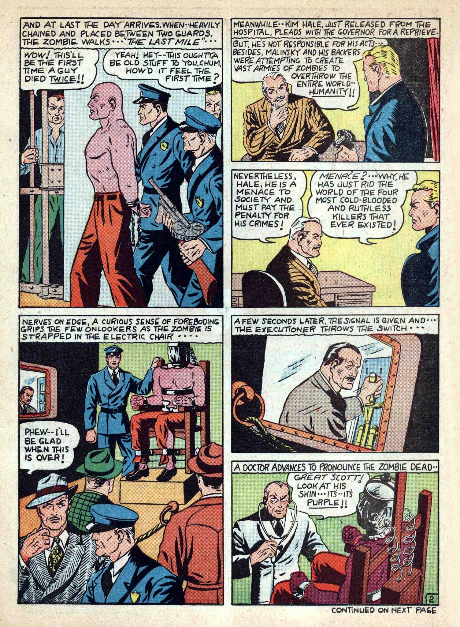 Read online Reg'lar Fellers Heroic Comics comic -  Issue #2 - 16