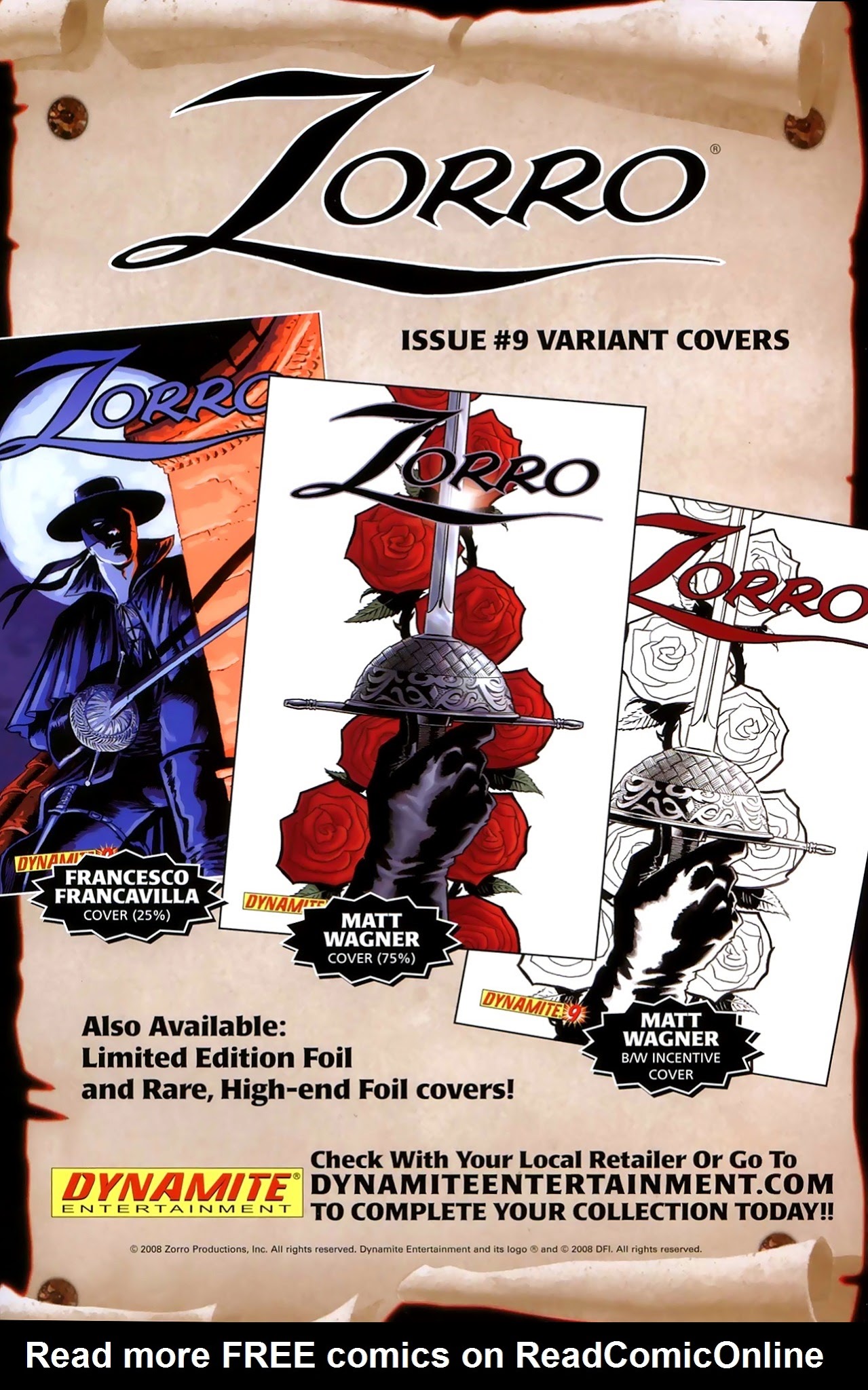 Read online Zorro (2008) comic -  Issue #9 - 27
