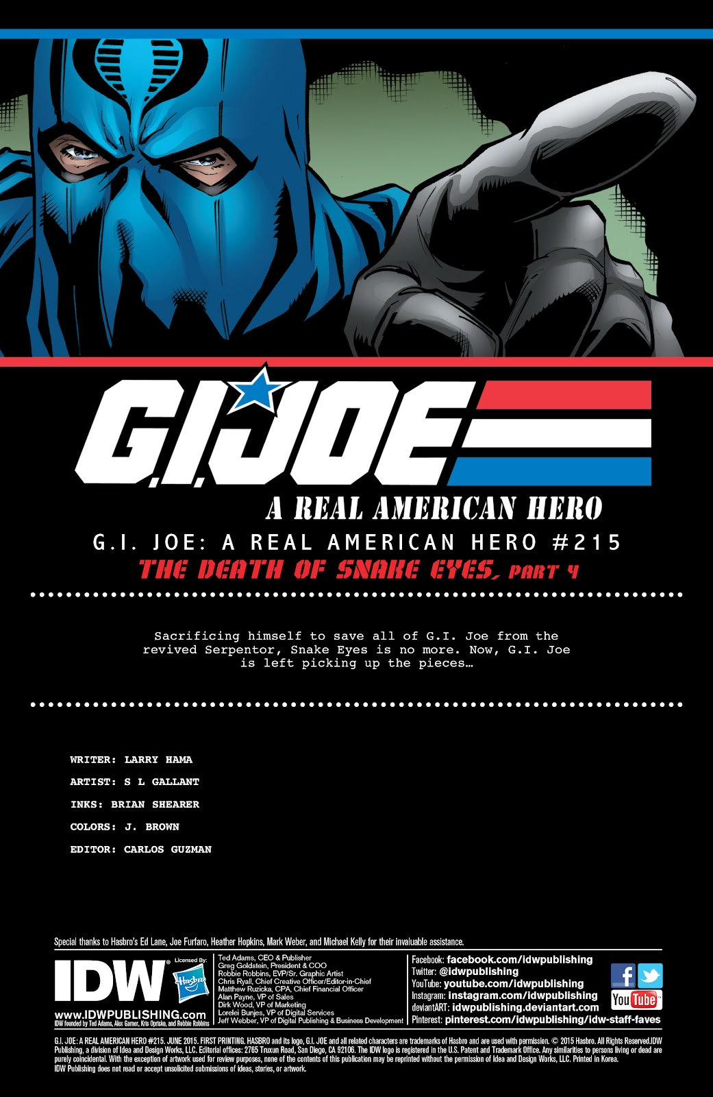 G.I. Joe: A Real American Hero issue 215 - Page 2